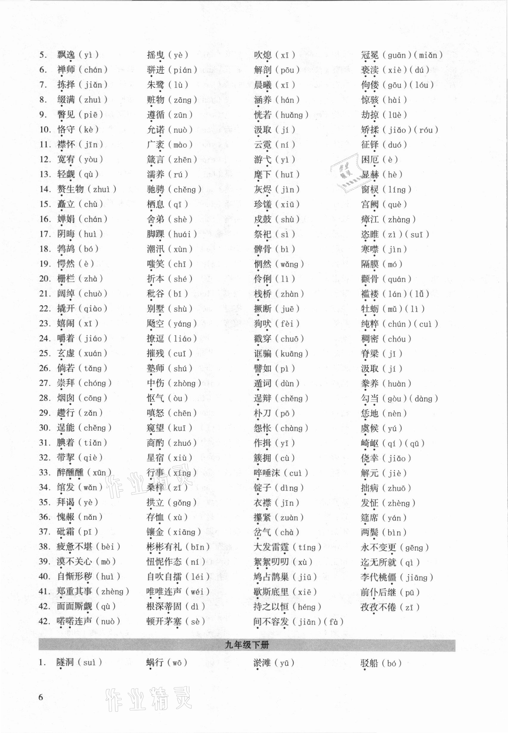 2021年中考語文總復(fù)習(xí)學(xué)與教廣州專版 第6頁