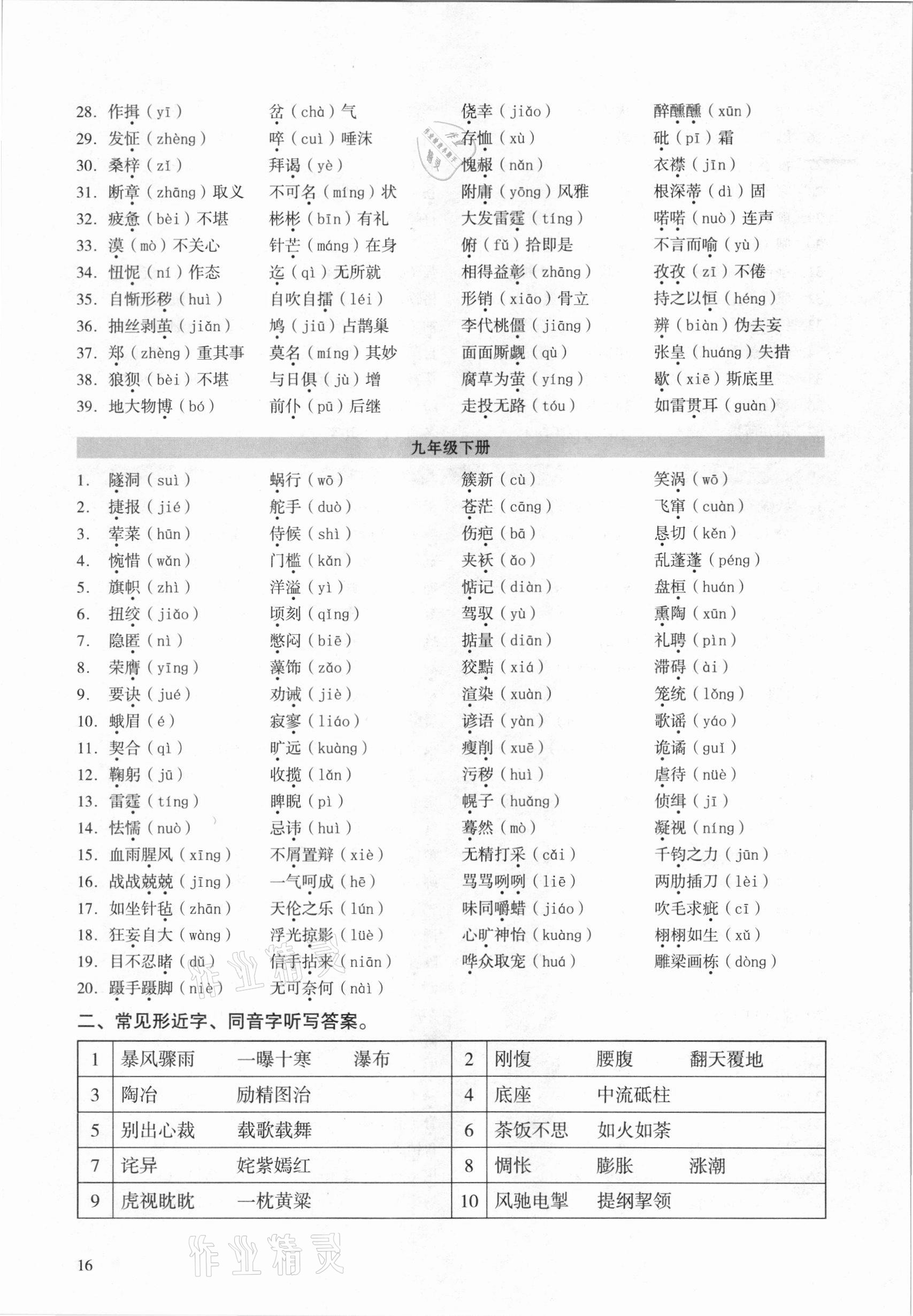 2021年中考語(yǔ)文總復(fù)習(xí)學(xué)與教廣州專版 第16頁(yè)