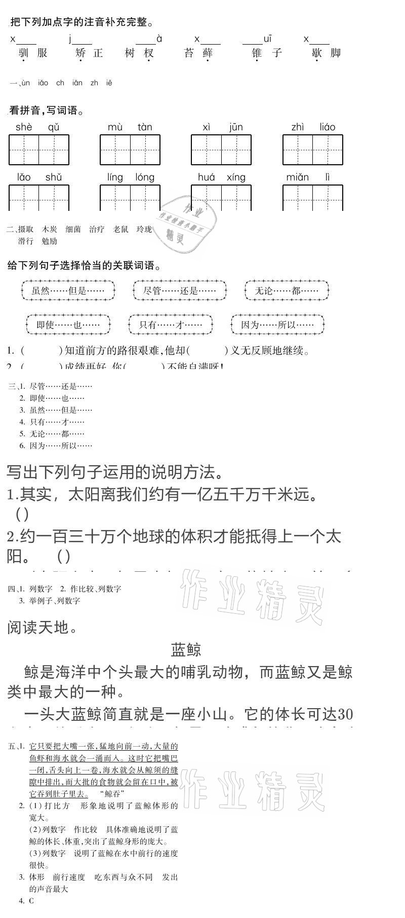 2021年世超金典寒假樂園五年級 參考答案第17頁