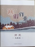 2021年寒假作業(yè)九年級歷史內(nèi)蒙古教育出版社