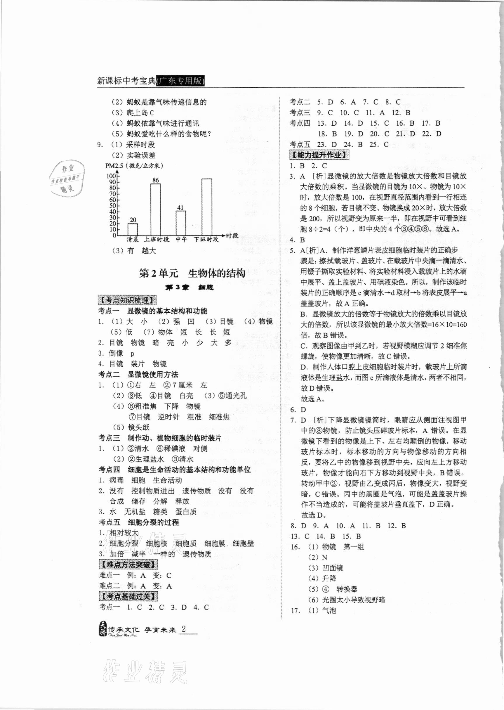 2021年新课标中考宝典生物广东专用 第2页