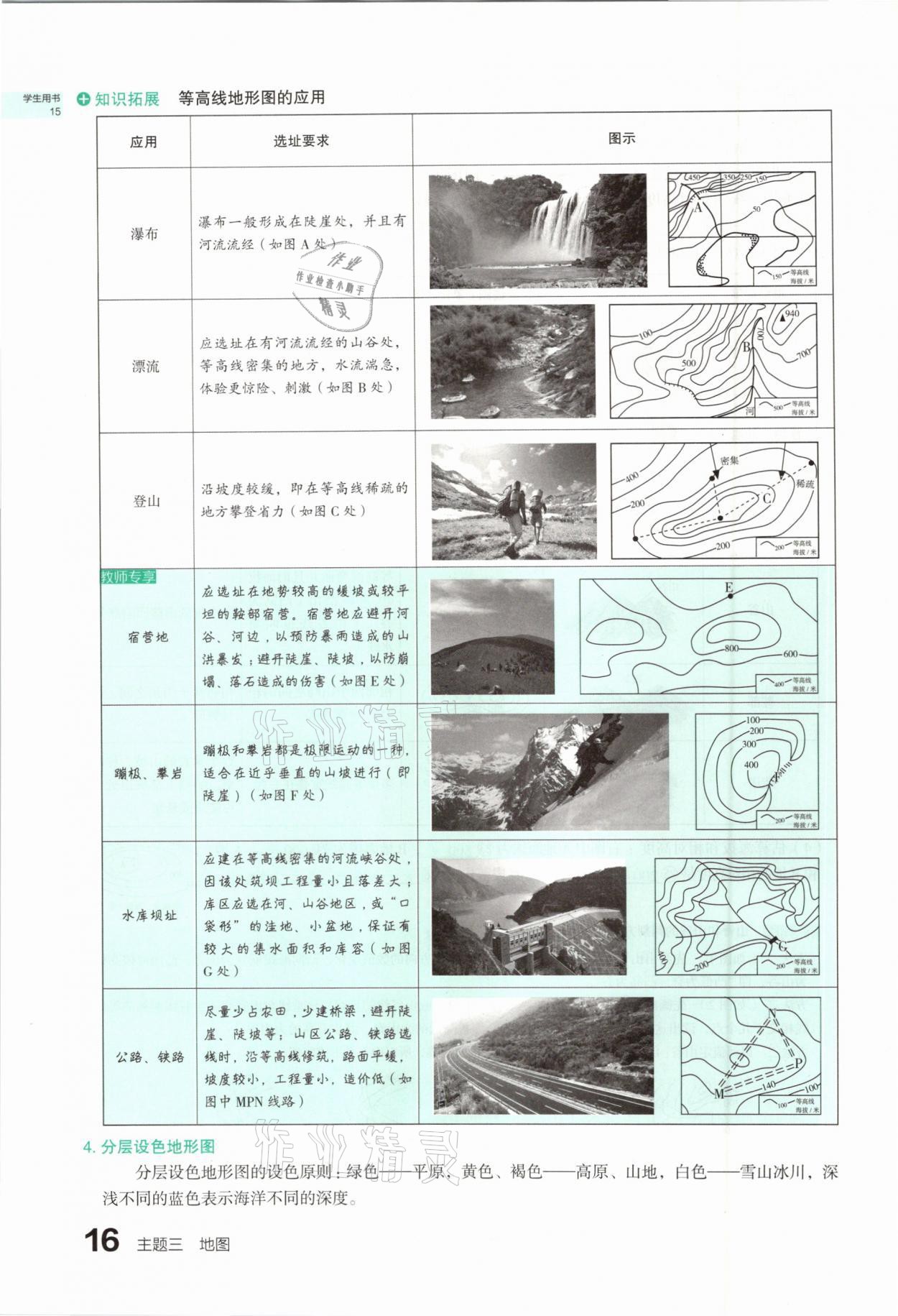 2021年滾動遷移中考總復(fù)習(xí)地理山西專版 參考答案第16頁