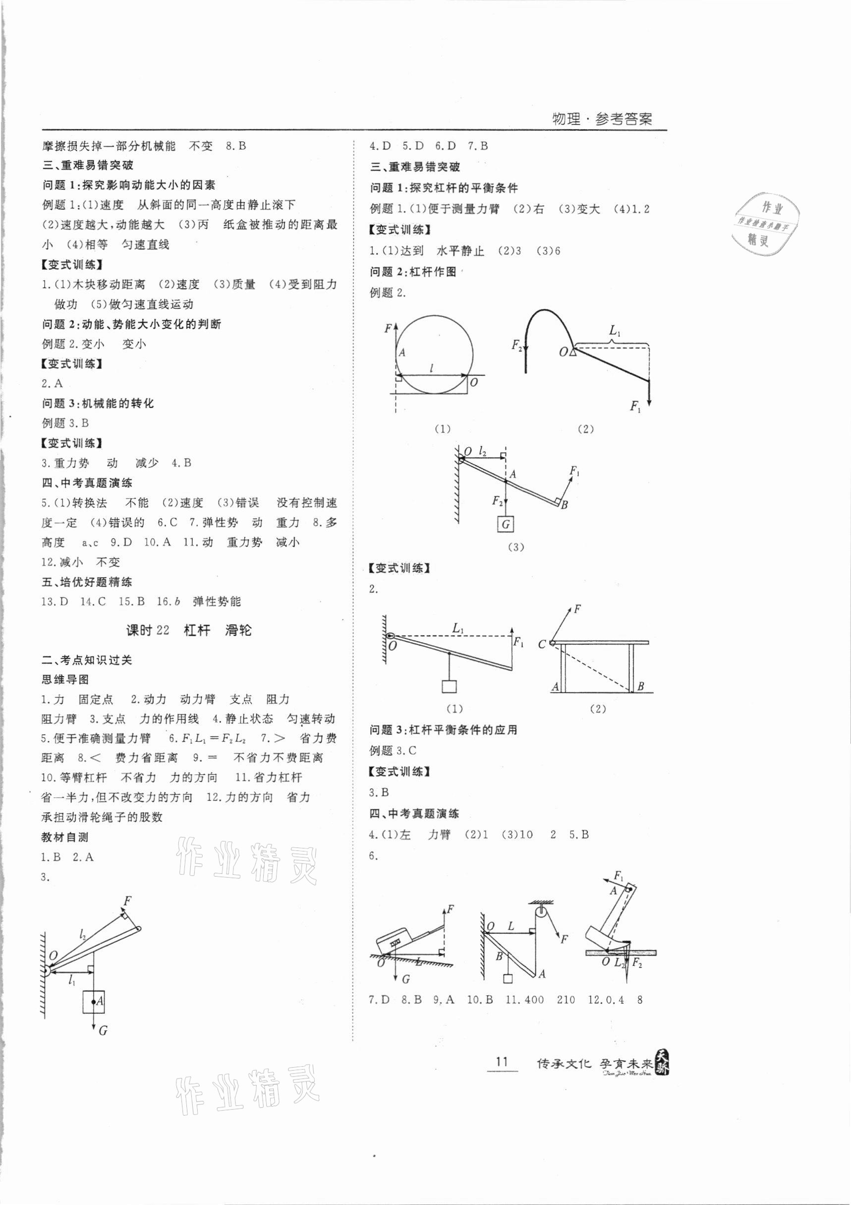 2021年新课标中考宝典物理广东专版 第11页