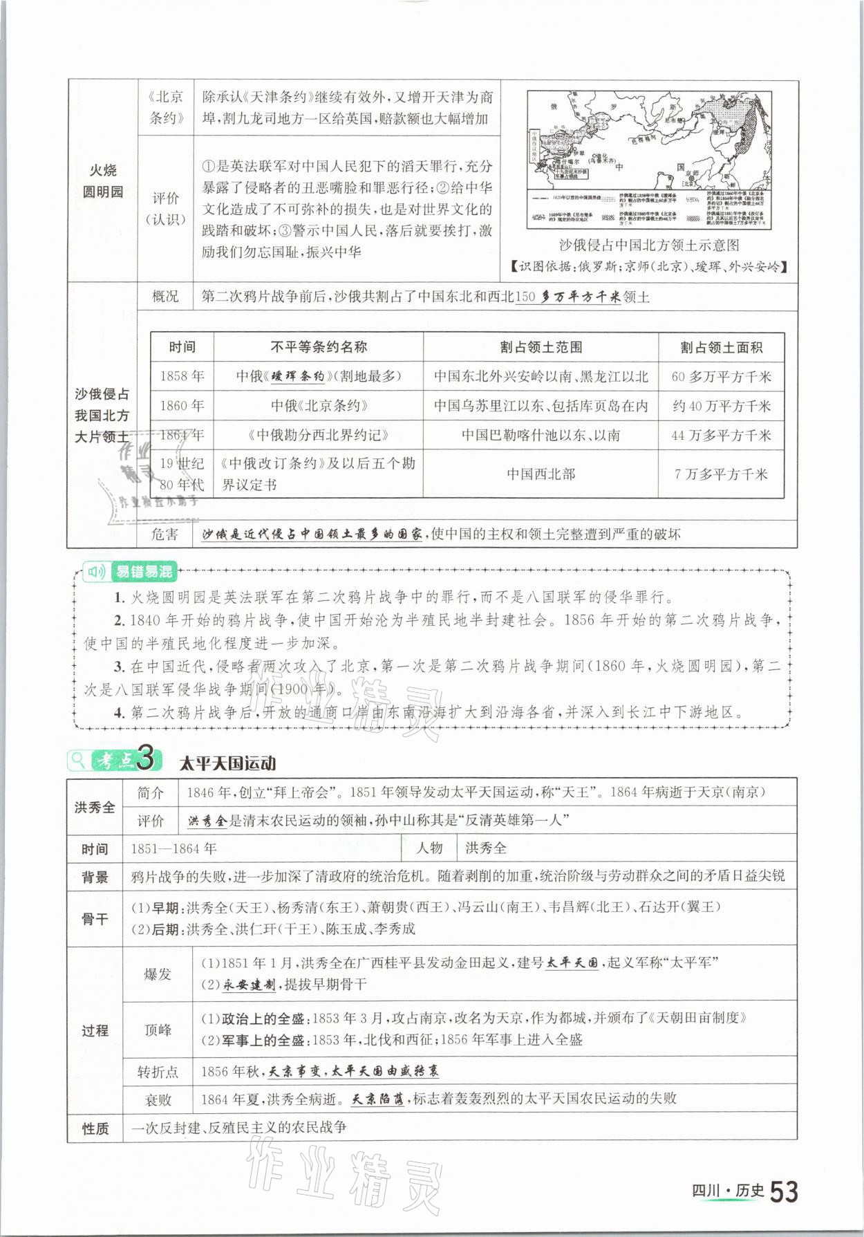 2021年中考2號歷史四川專版 參考答案第53頁