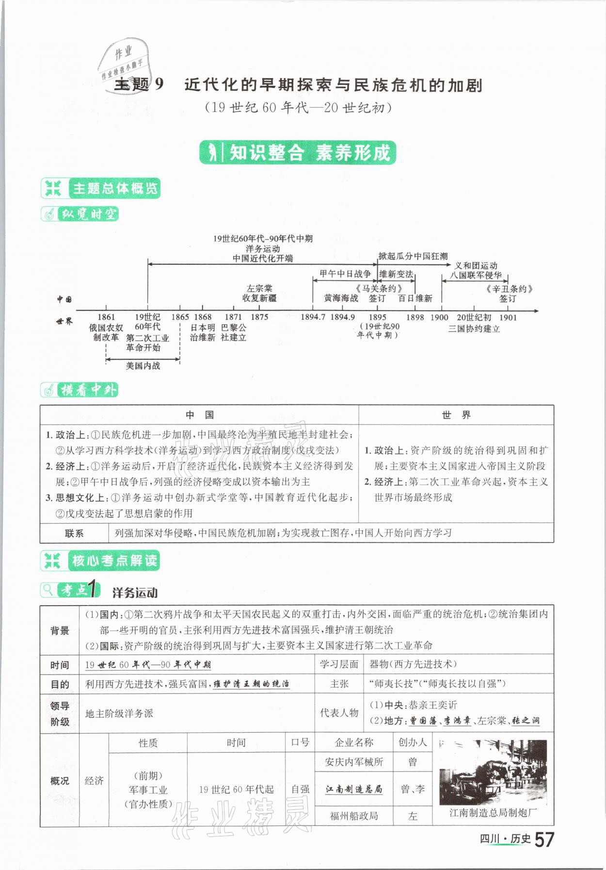 2021年中考2号历史四川专版 参考答案第57页