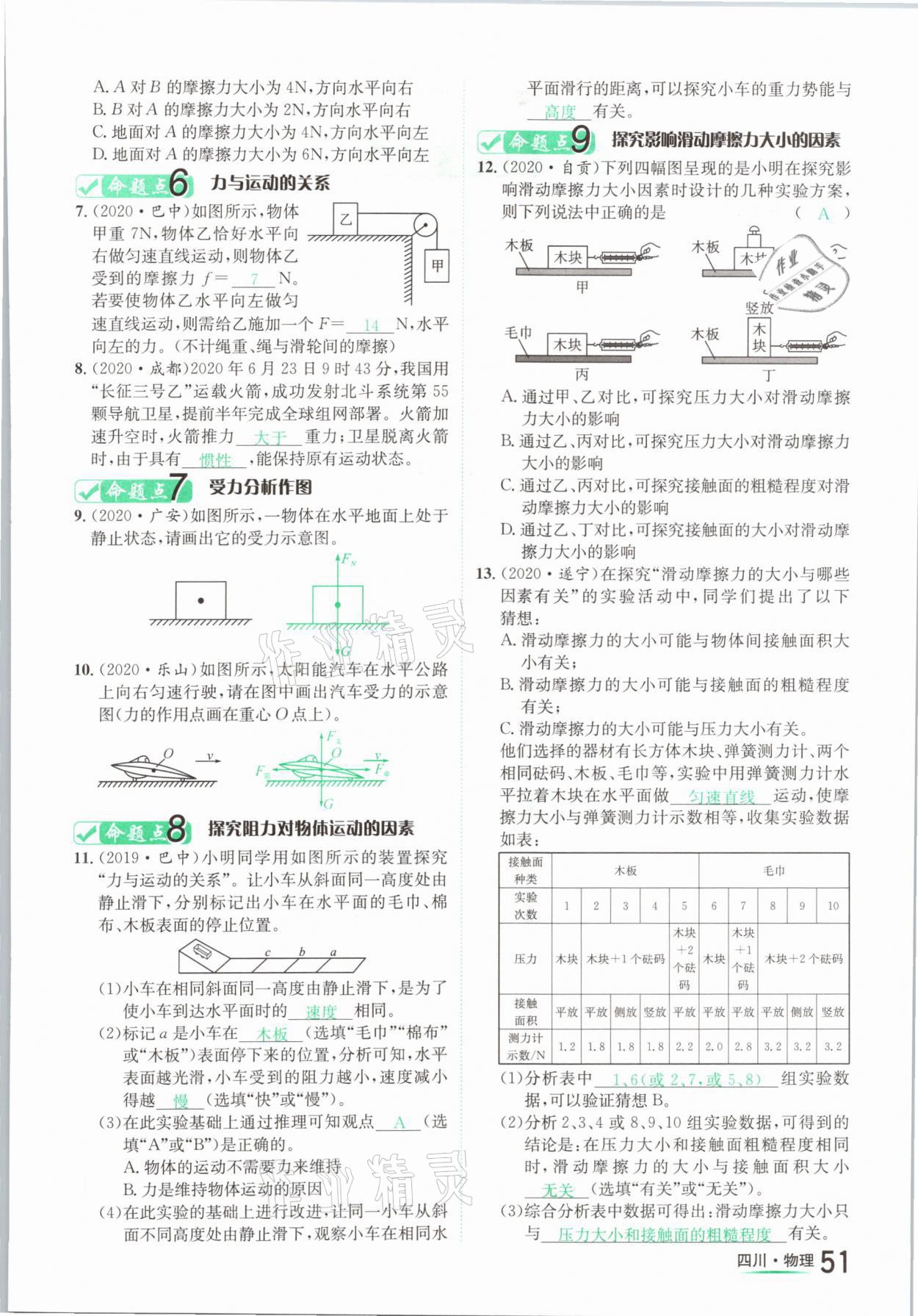 2021年中考2號物理四川專版 第51頁