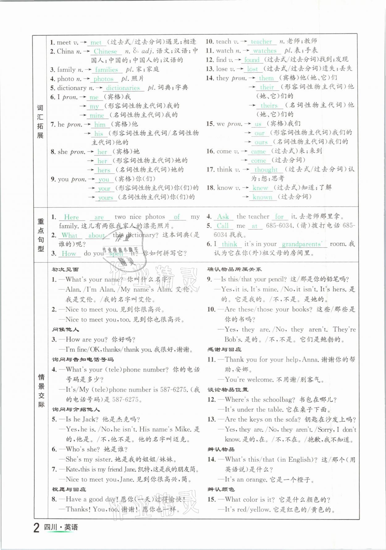 2021年中考2号英语四川专版 第2页