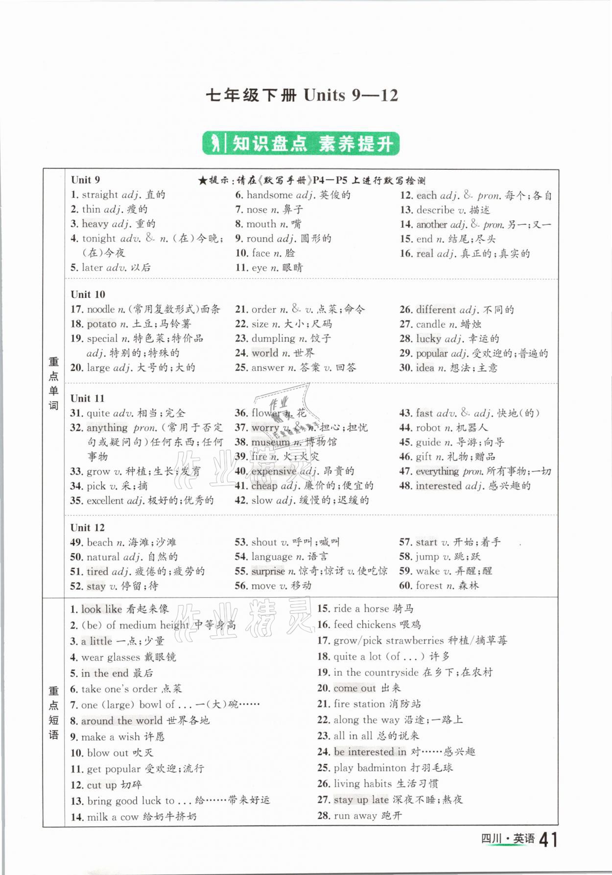 2021年中考2号英语四川专版 第41页