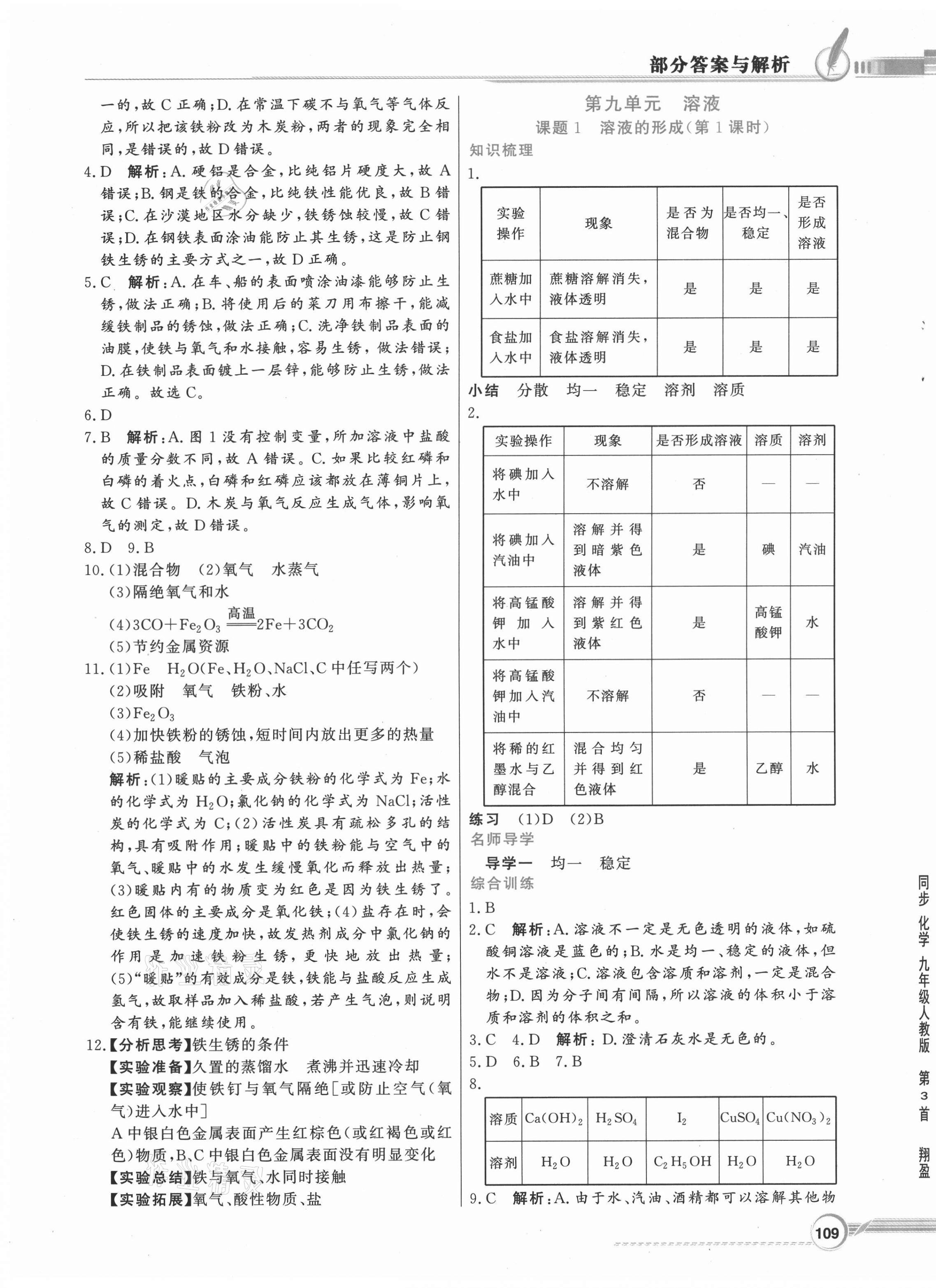 2021年同步導學與優(yōu)化訓練九年級化學下冊人教版 第5頁