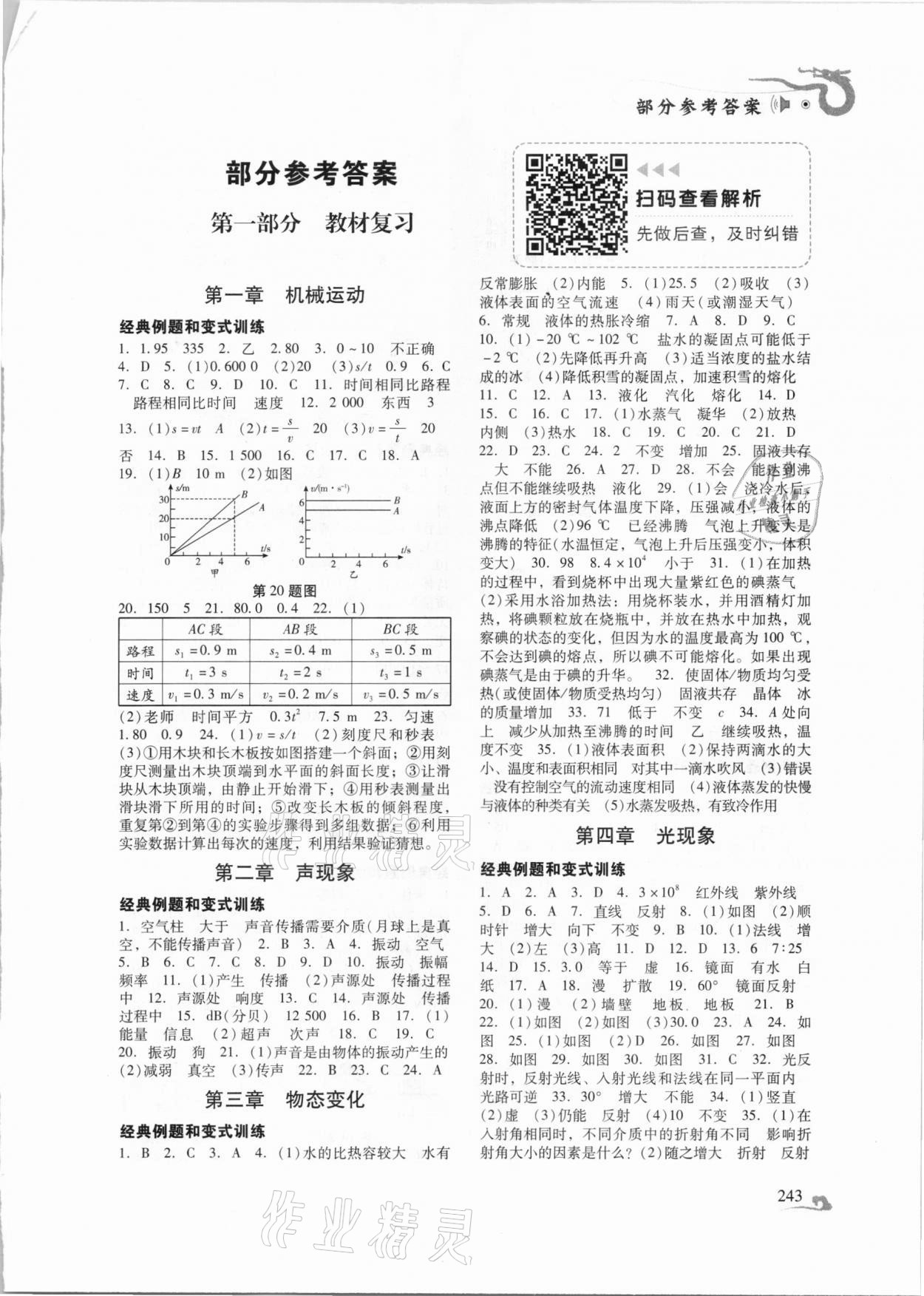 2021年百年學(xué)典中考總復(fù)習(xí)物理 第1頁