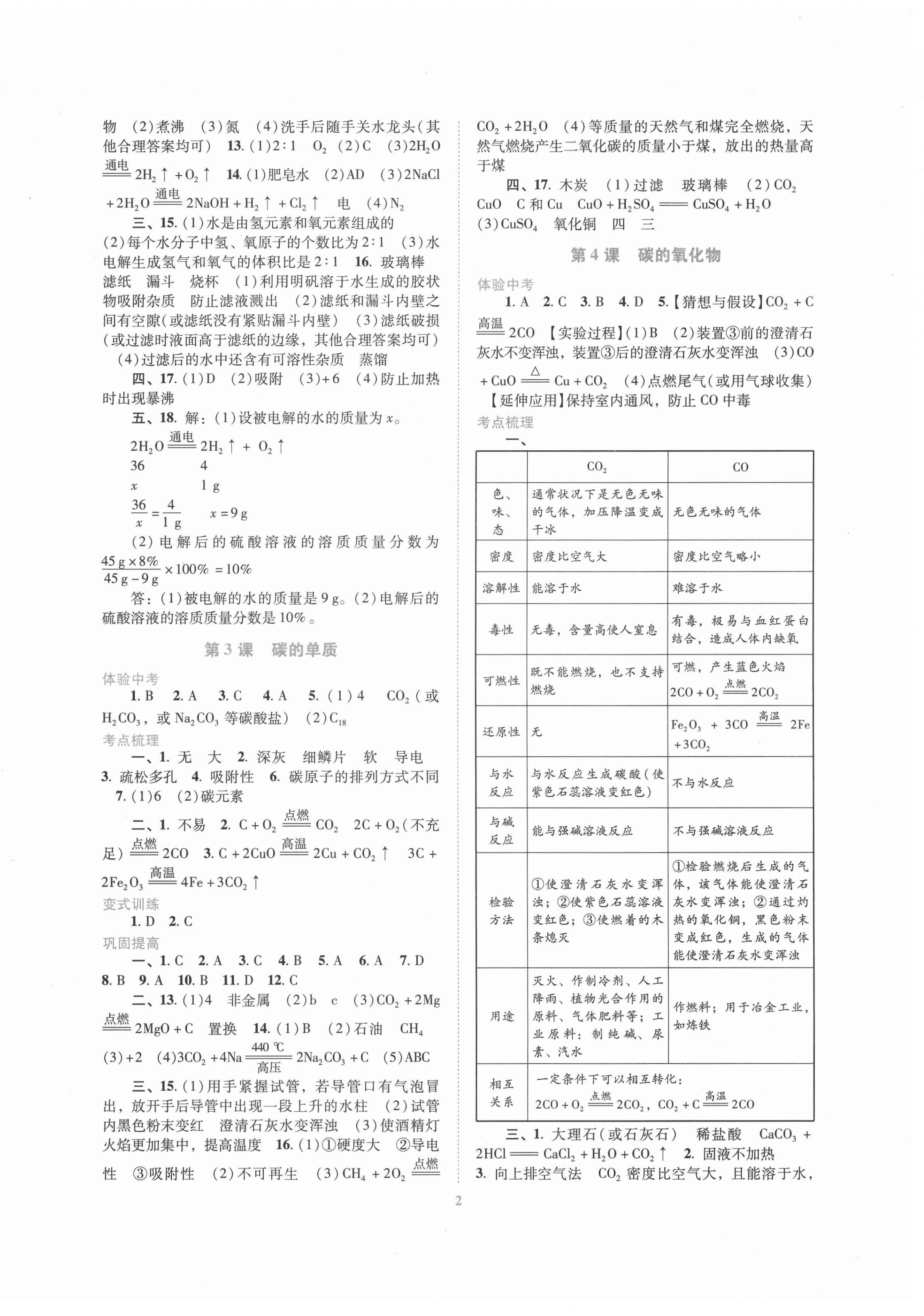 2021年中考總復(fù)習(xí)搶分計(jì)劃化學(xué) 第2頁