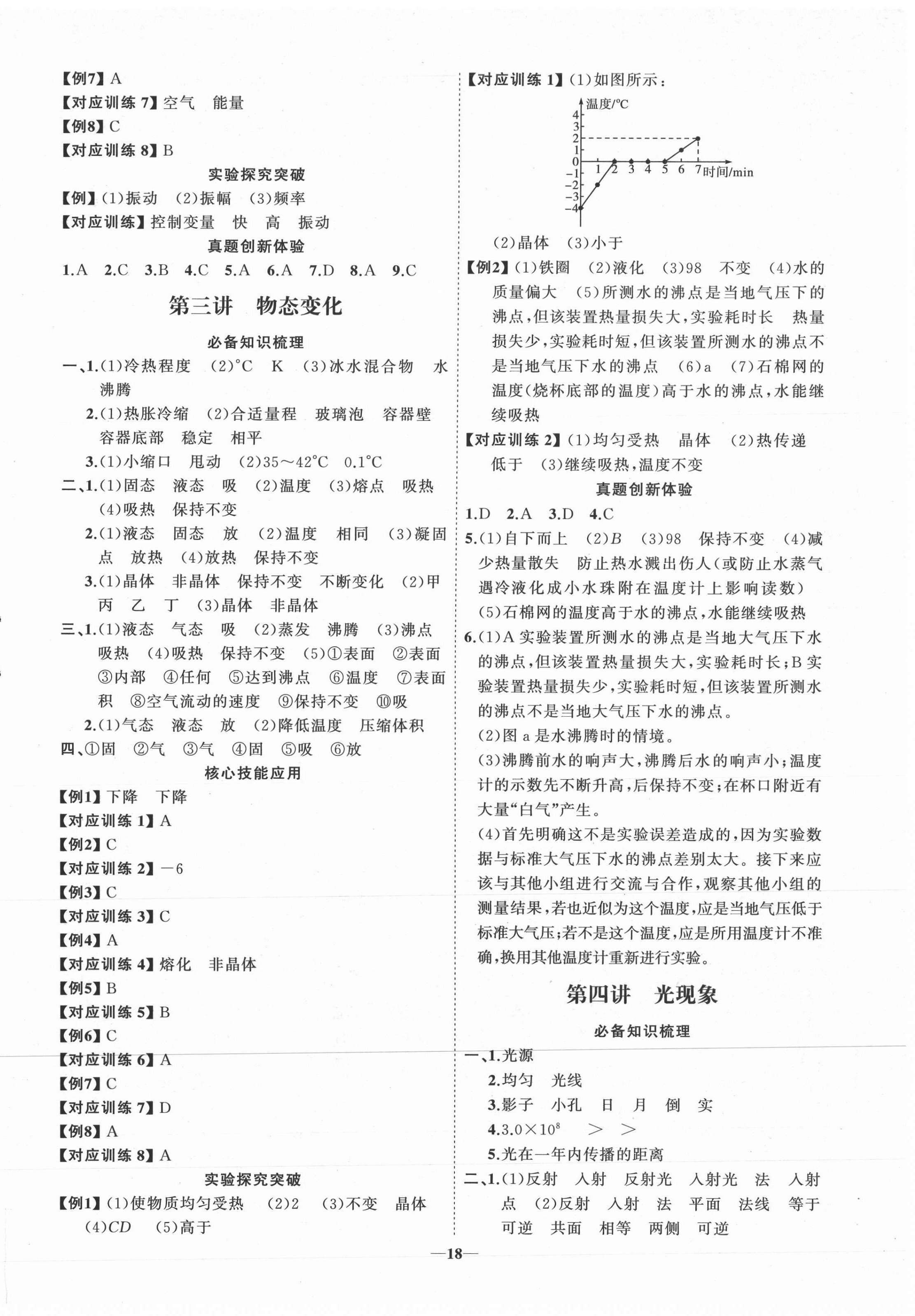 2021年初中總復(fù)習(xí)手冊物理山東教育出版社 第2頁