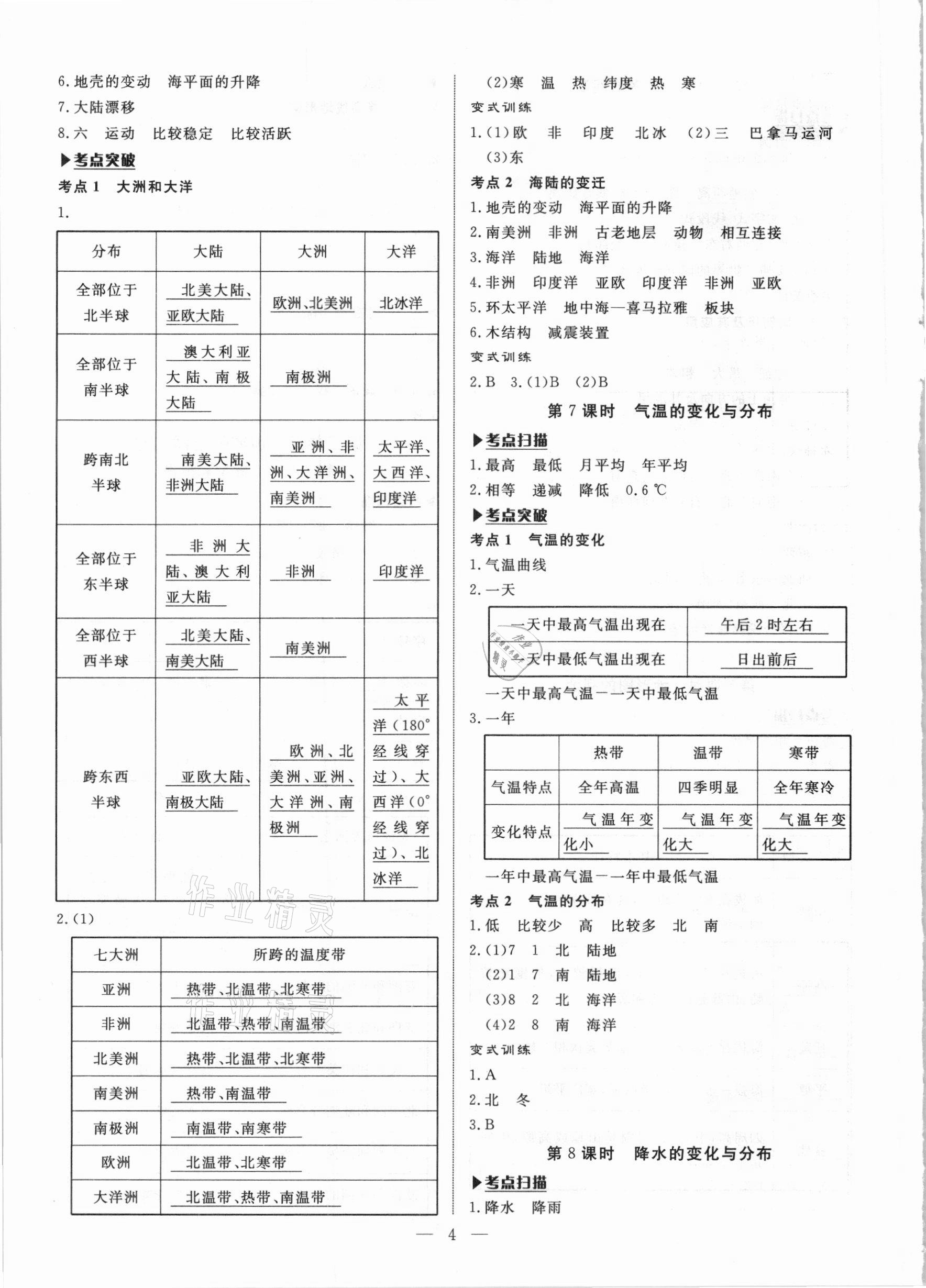 2021年湘岳中考地理邵陽專版 第4頁