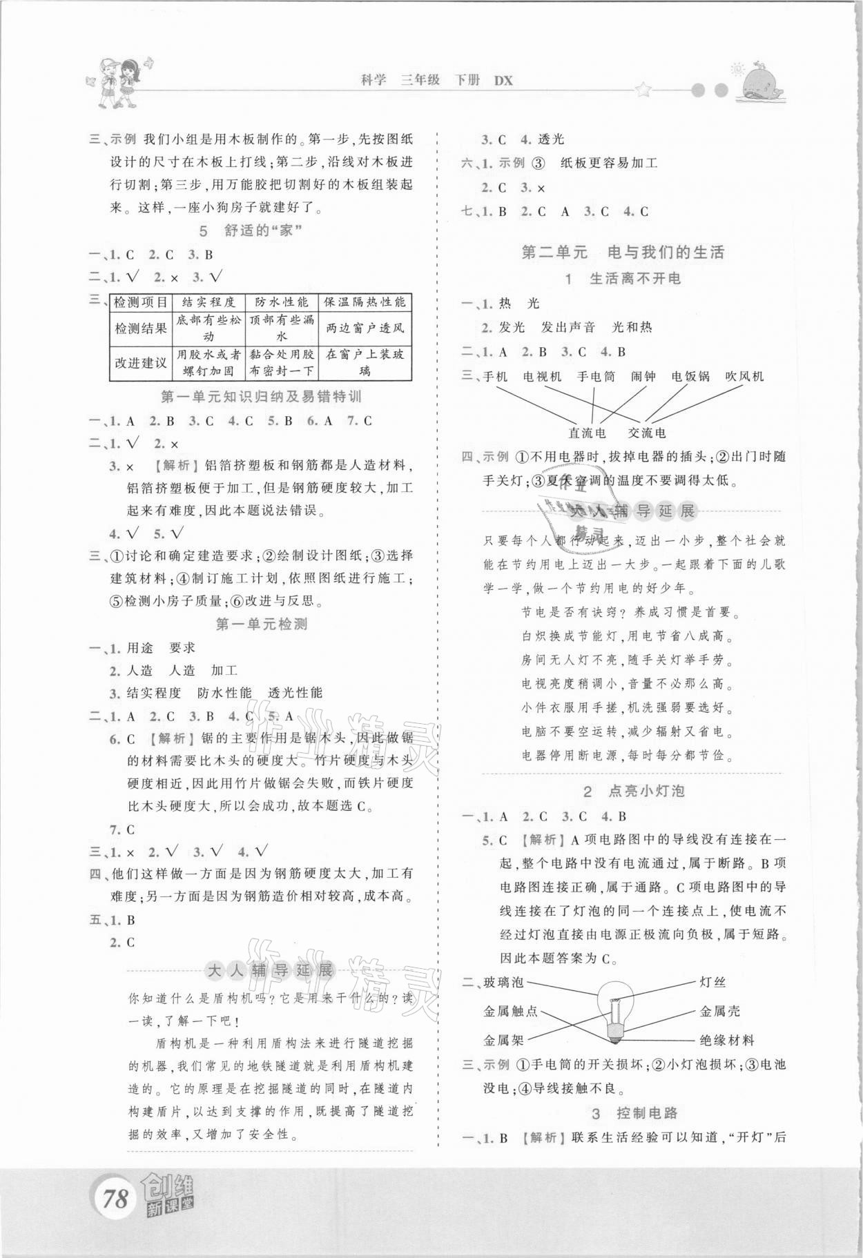 2021年創(chuàng)維新課堂三年級科學(xué)下冊大象版 第2頁