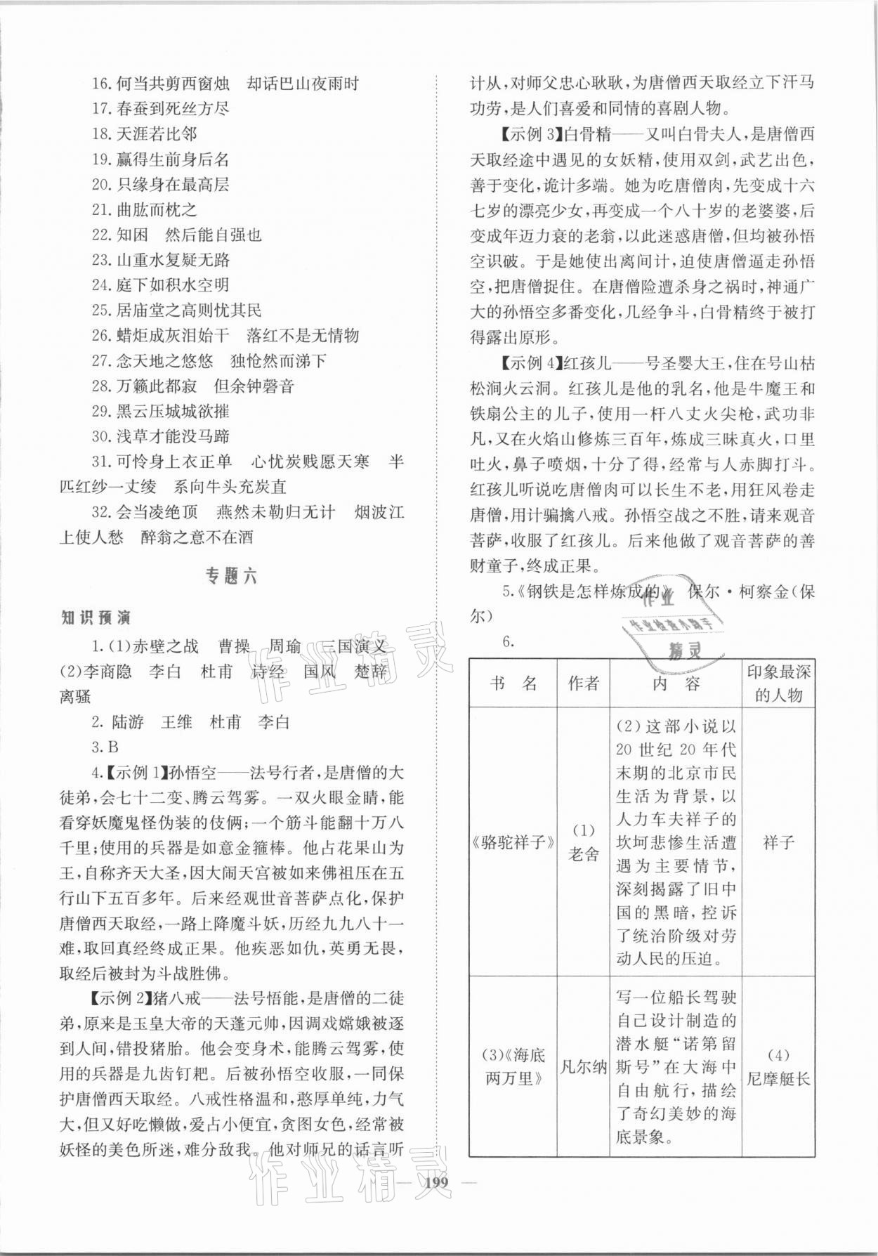 2021年新優(yōu)化設(shè)計(jì)初中總復(fù)習(xí)語(yǔ)文 參考答案第3頁(yè)
