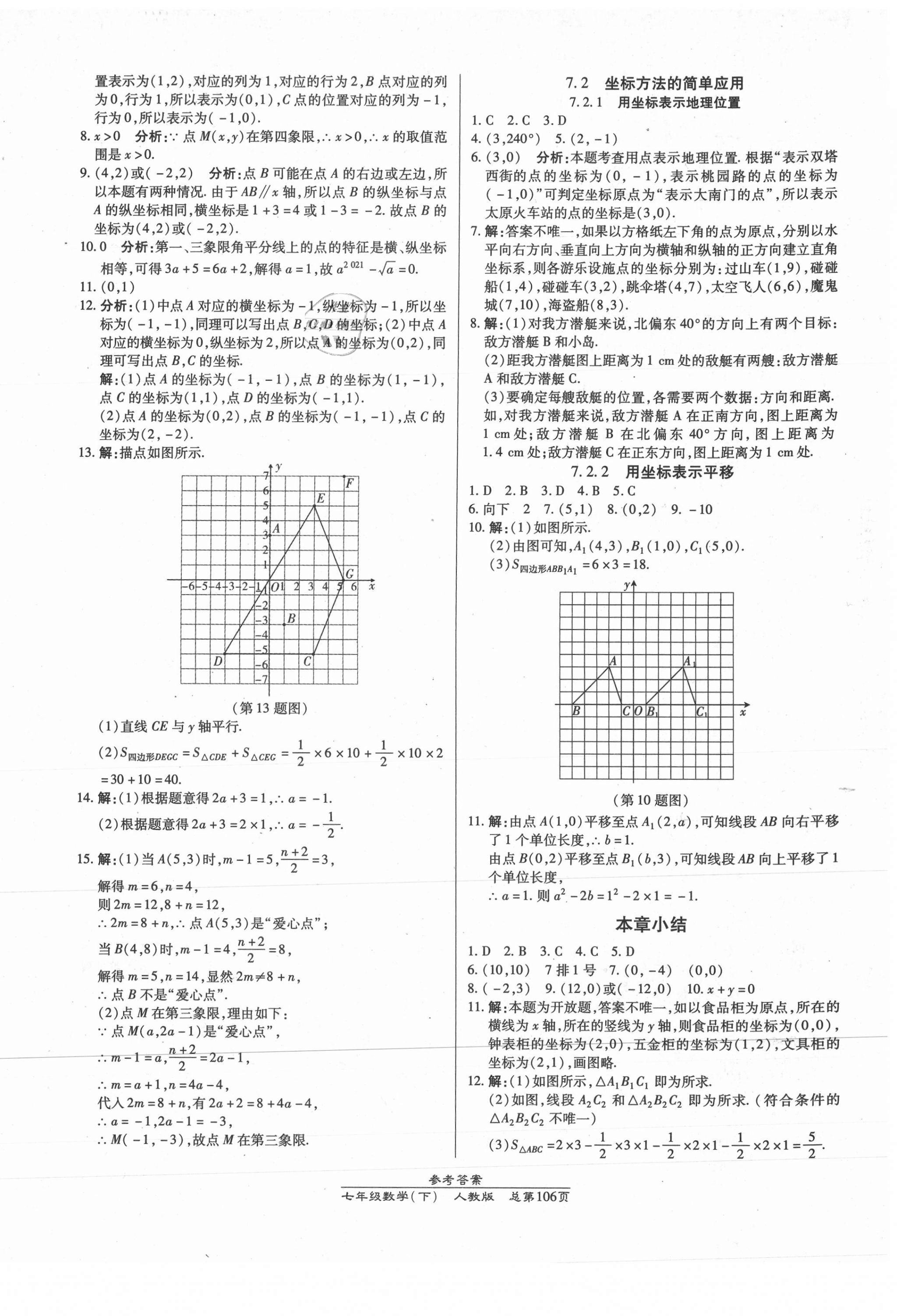 2021年匯文圖書卓越課堂七年級數(shù)學下冊人教版 第6頁