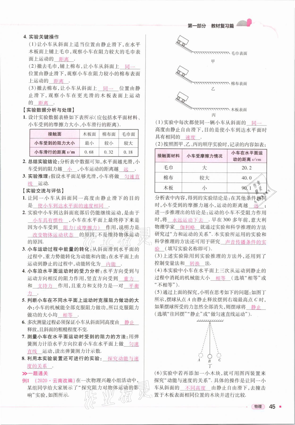 2021年河南易中考物理 參考答案第45頁