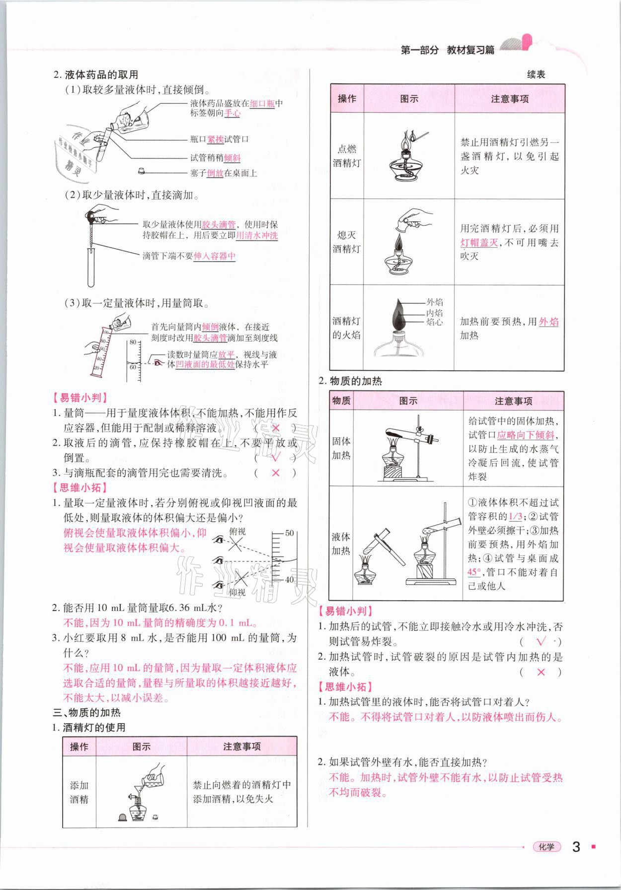 2021年河南易中考化學(xué) 參考答案第3頁