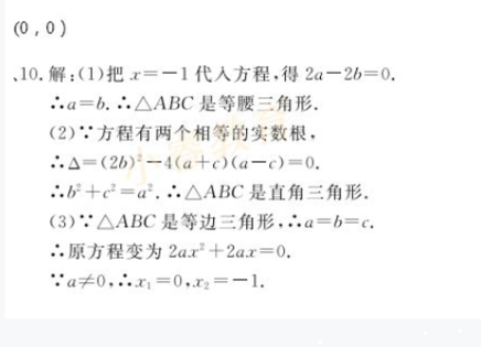 2021年寒假乐园九年级文理科综合广东人民出版社 参考答案第5页