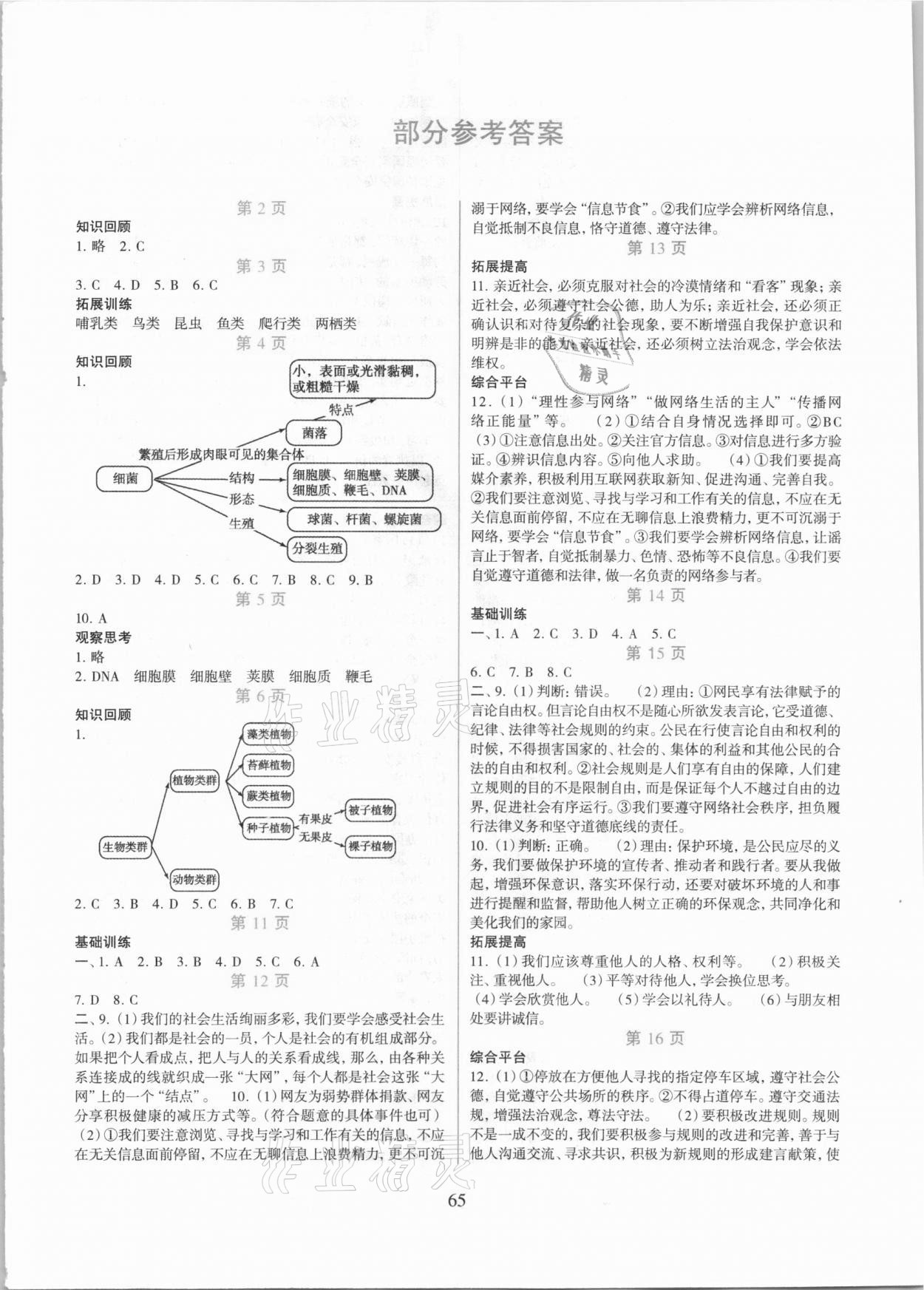 2021年假日綜合八年級(jí)合訂本吉林出版集團(tuán)有限責(zé)任公司 第1頁(yè)