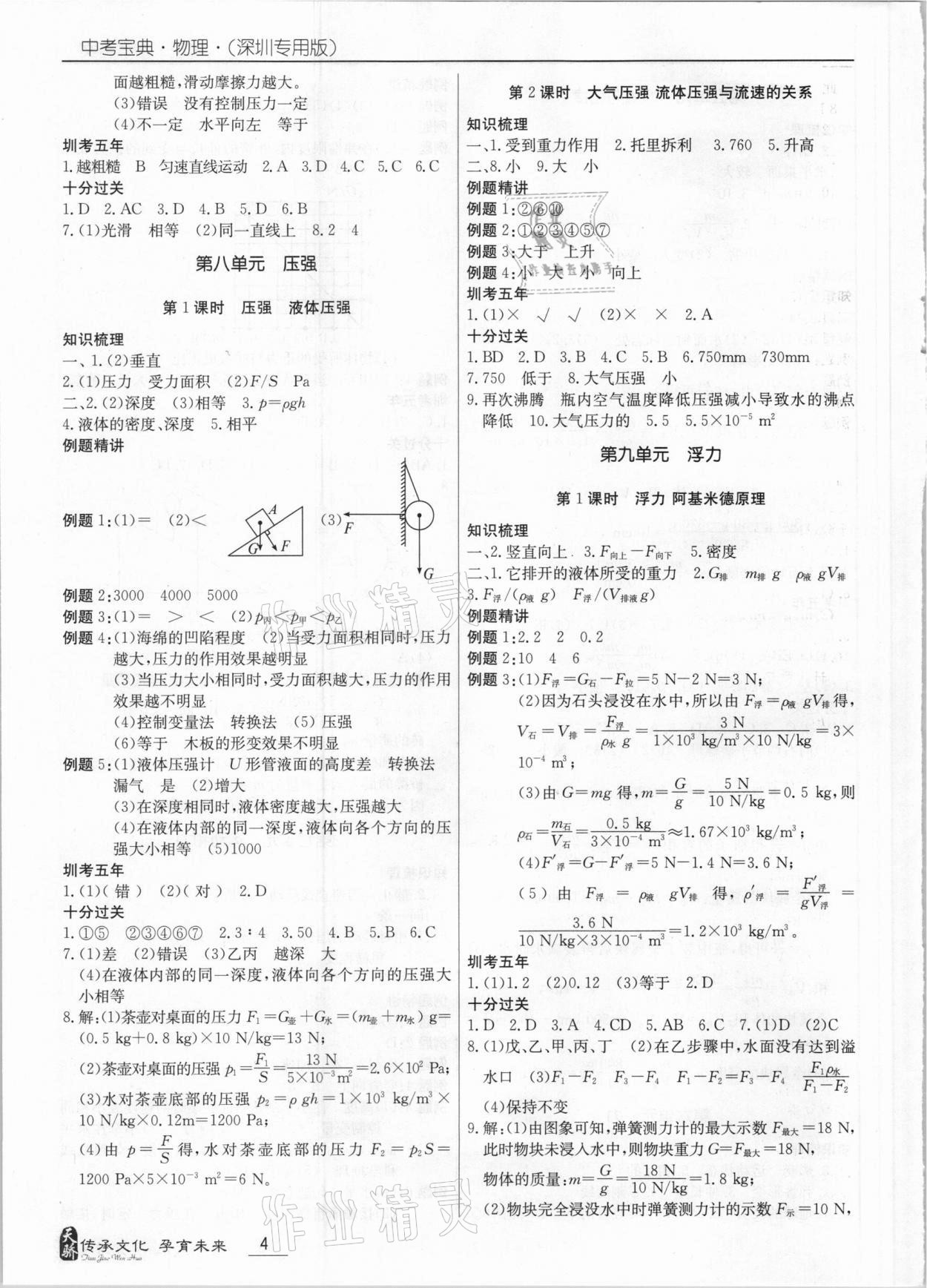 2021年新課標(biāo)中考寶典物理深圳專版 第4頁