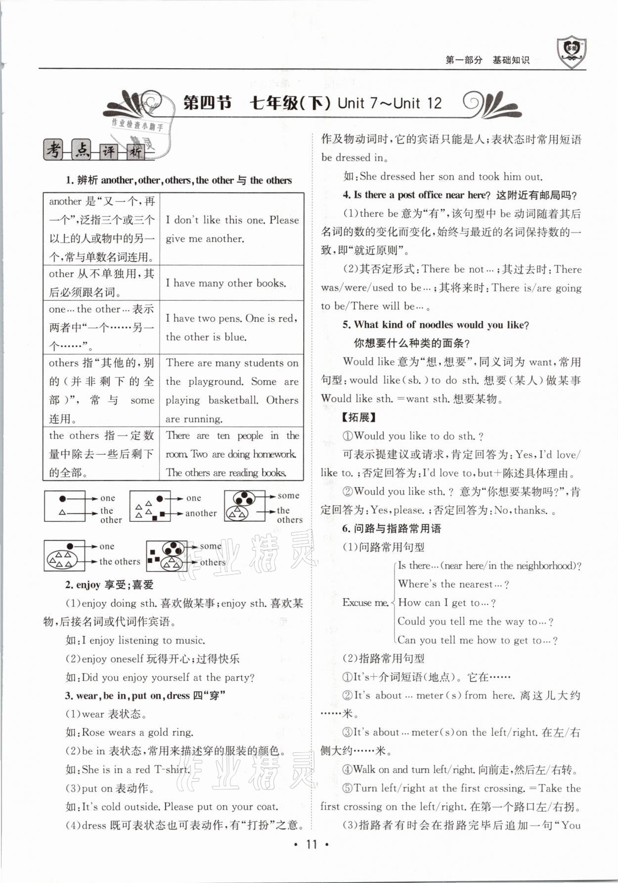 2021年指南針中考前沿英語 參考答案第11頁