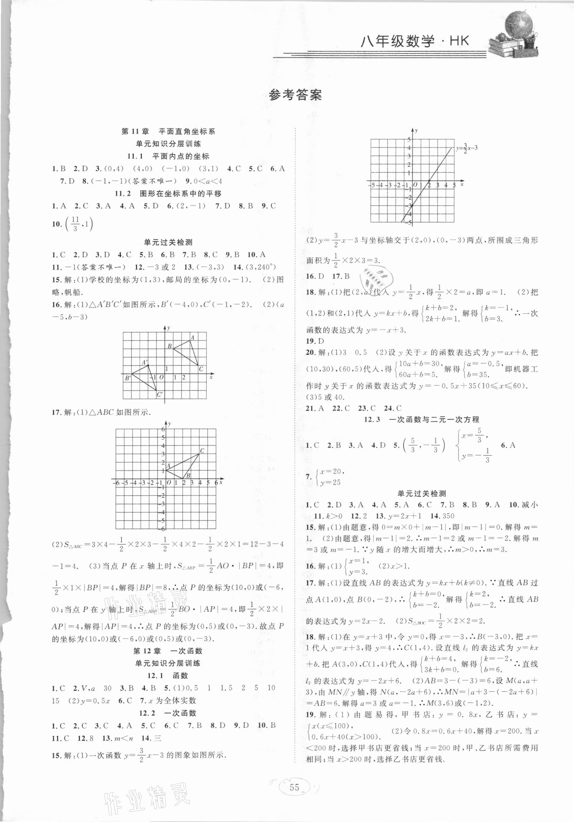 2021年假期伴你行寒假復習計劃八年級數(shù)學滬科版合肥工業(yè)大學出版社 第1頁