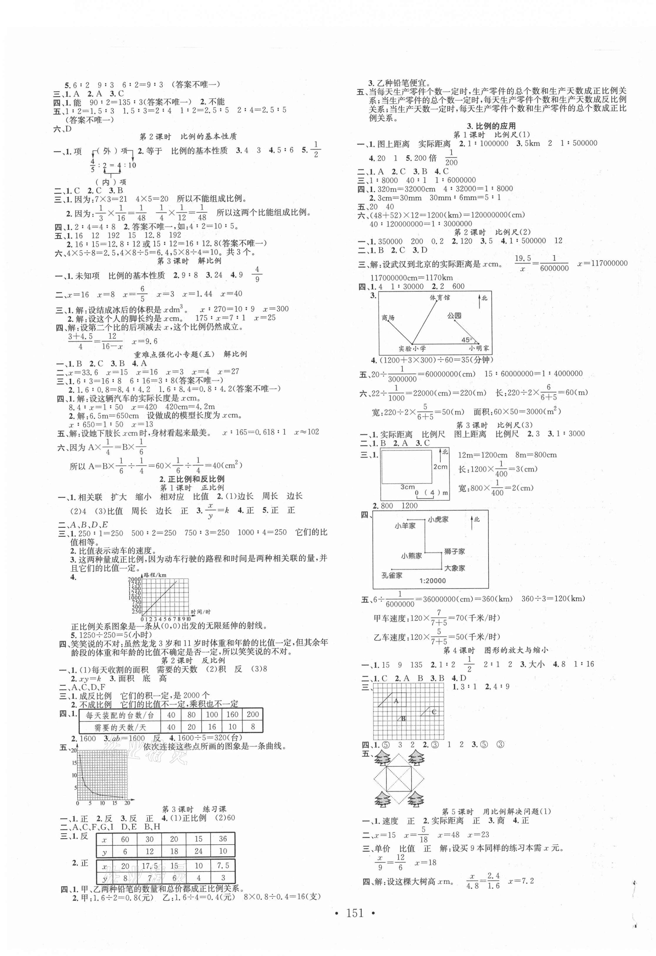 2021年名校課堂六年級(jí)數(shù)學(xué)下冊(cè)人教版1福建專版 第3頁(yè)