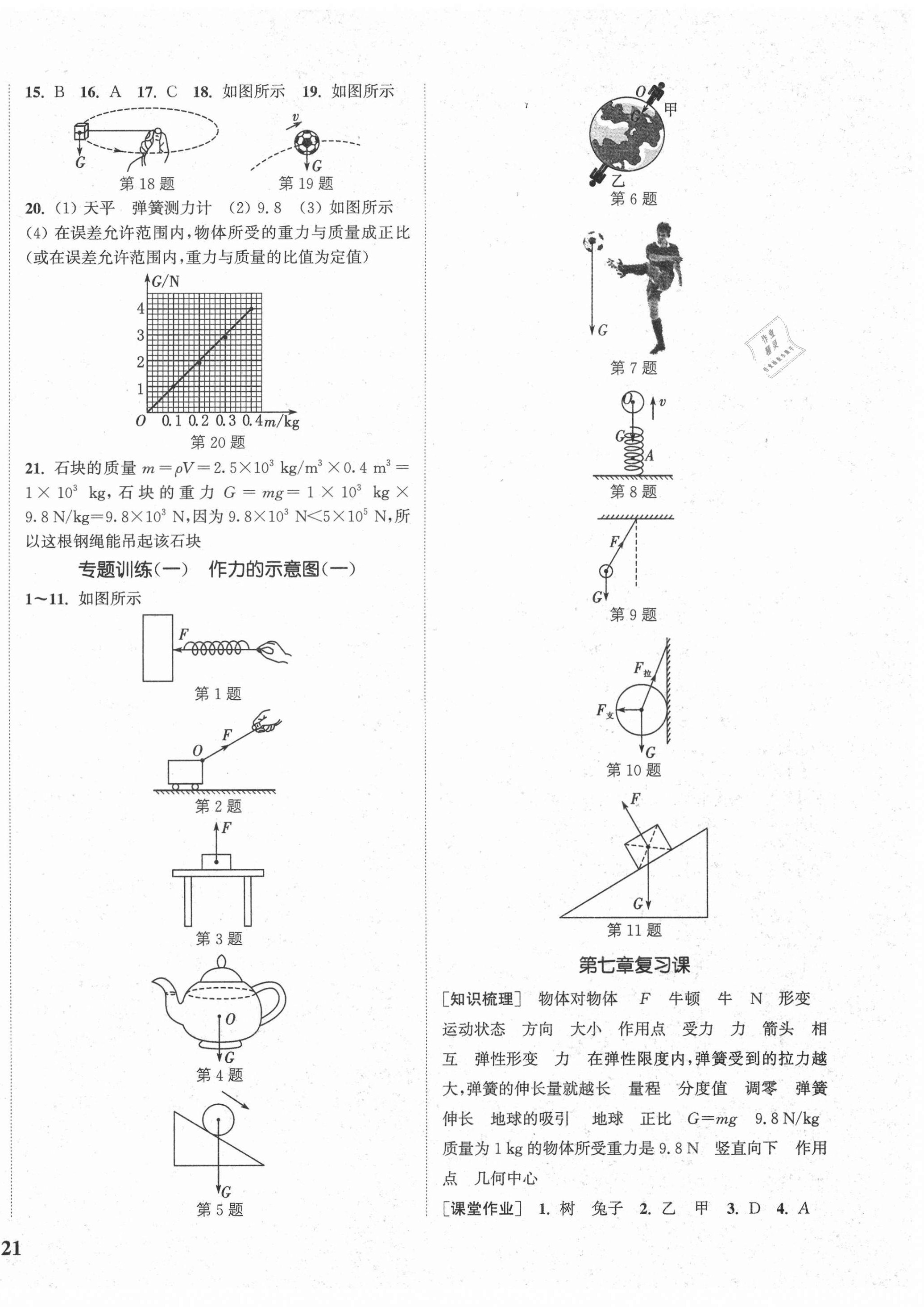 2021年通城學(xué)典課時(shí)作業(yè)本八年級(jí)物理下冊(cè)人教版河南專(zhuān)版 第2頁(yè)