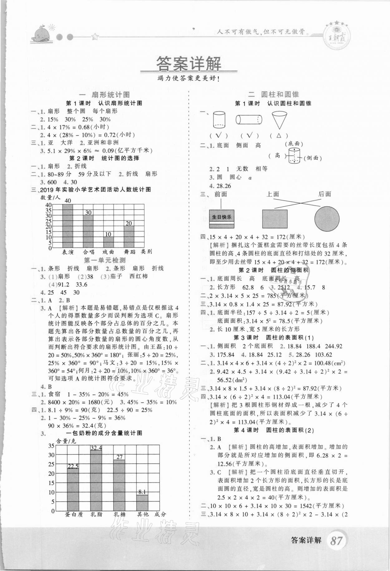 2021年創(chuàng)維新課堂六年級(jí)數(shù)學(xué)下冊(cè)蘇教版 第1頁(yè)