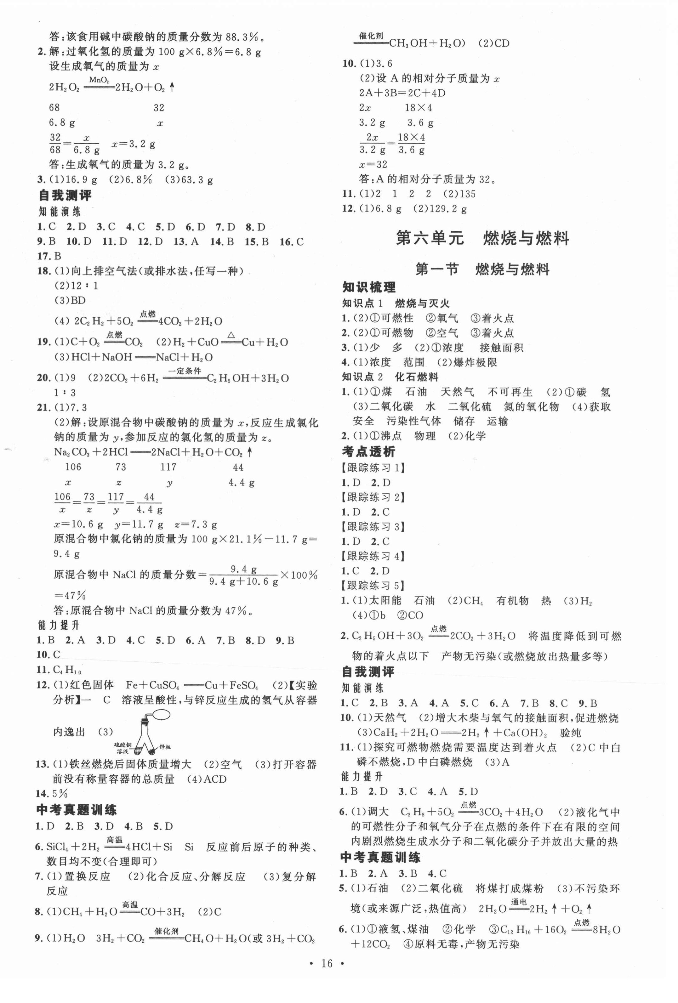 2021年天梯中考全程總復(fù)習(xí)化學(xué) 第4頁