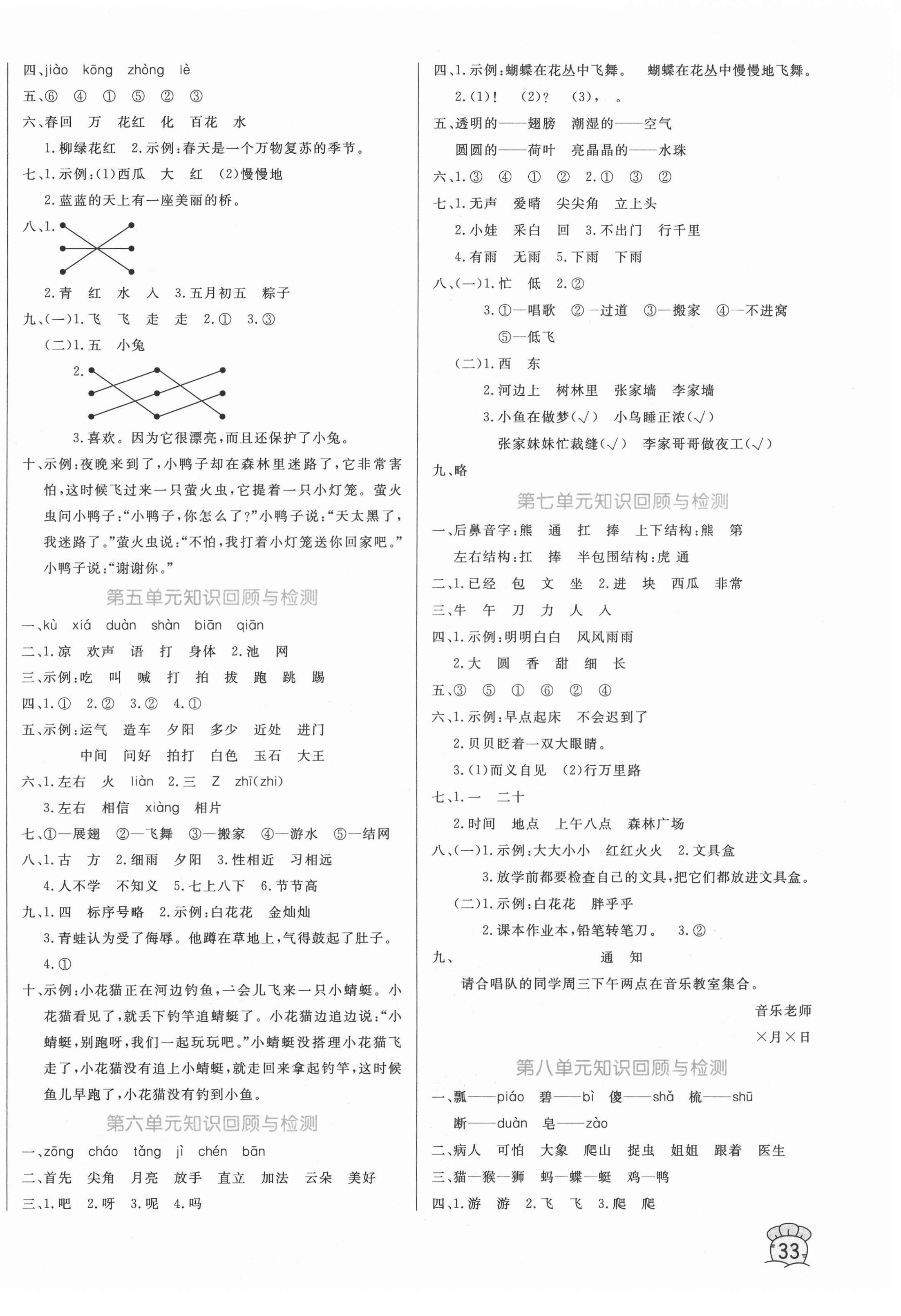 2021年黃岡名卷一年級(jí)語(yǔ)文下冊(cè)人教版濟(jì)寧專(zhuān)版 第2頁(yè)