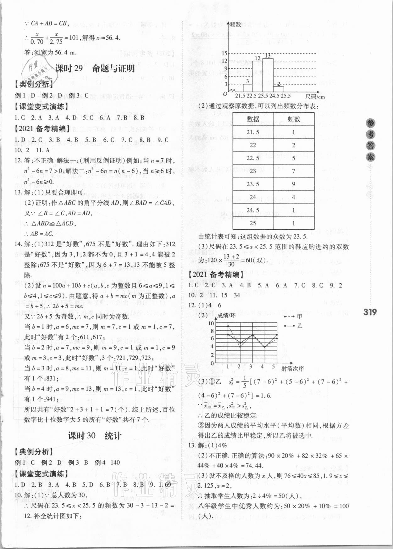 2021年中考沖鋒號數(shù)學(xué) 第19頁