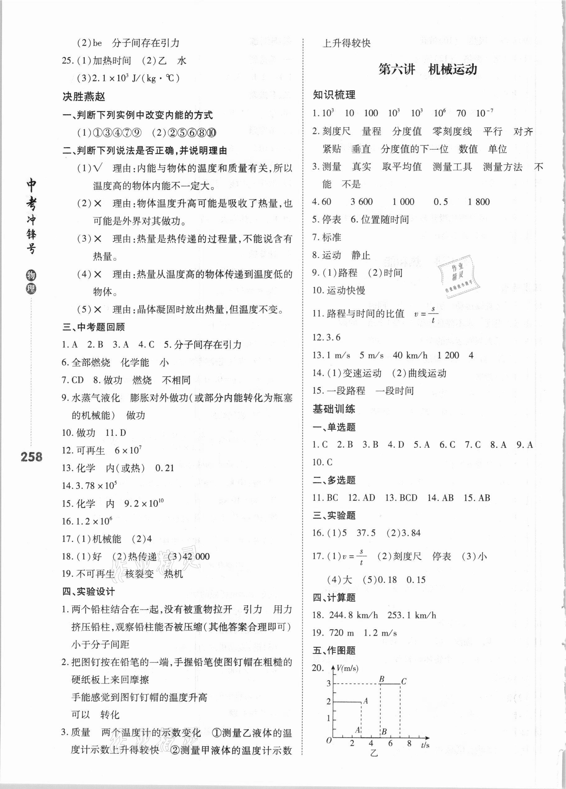 2021年中考沖鋒號物理 第6頁