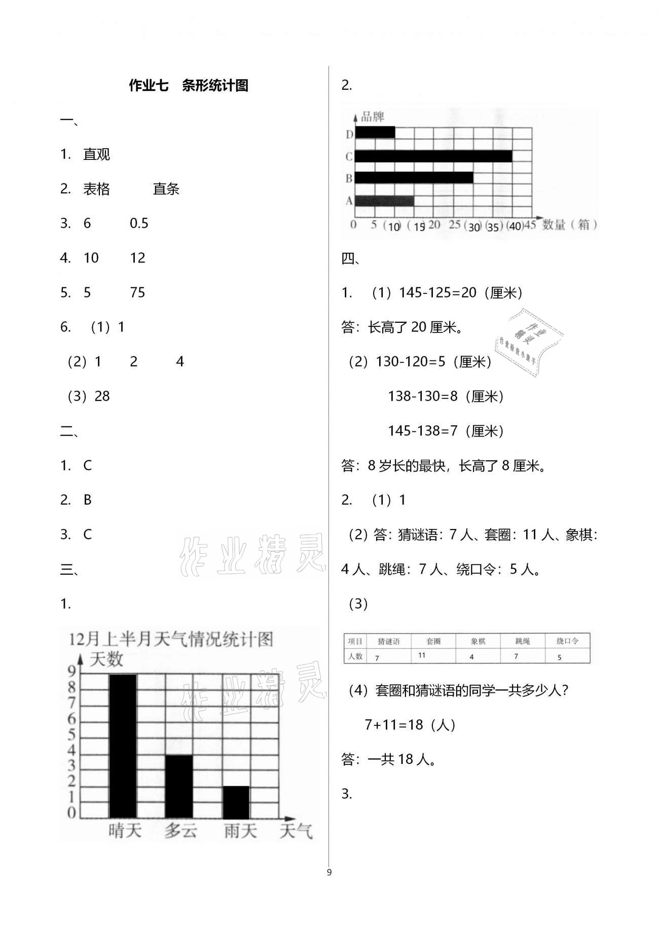 2021年寒假作业天天练四年级合订本文心出版社 第9页