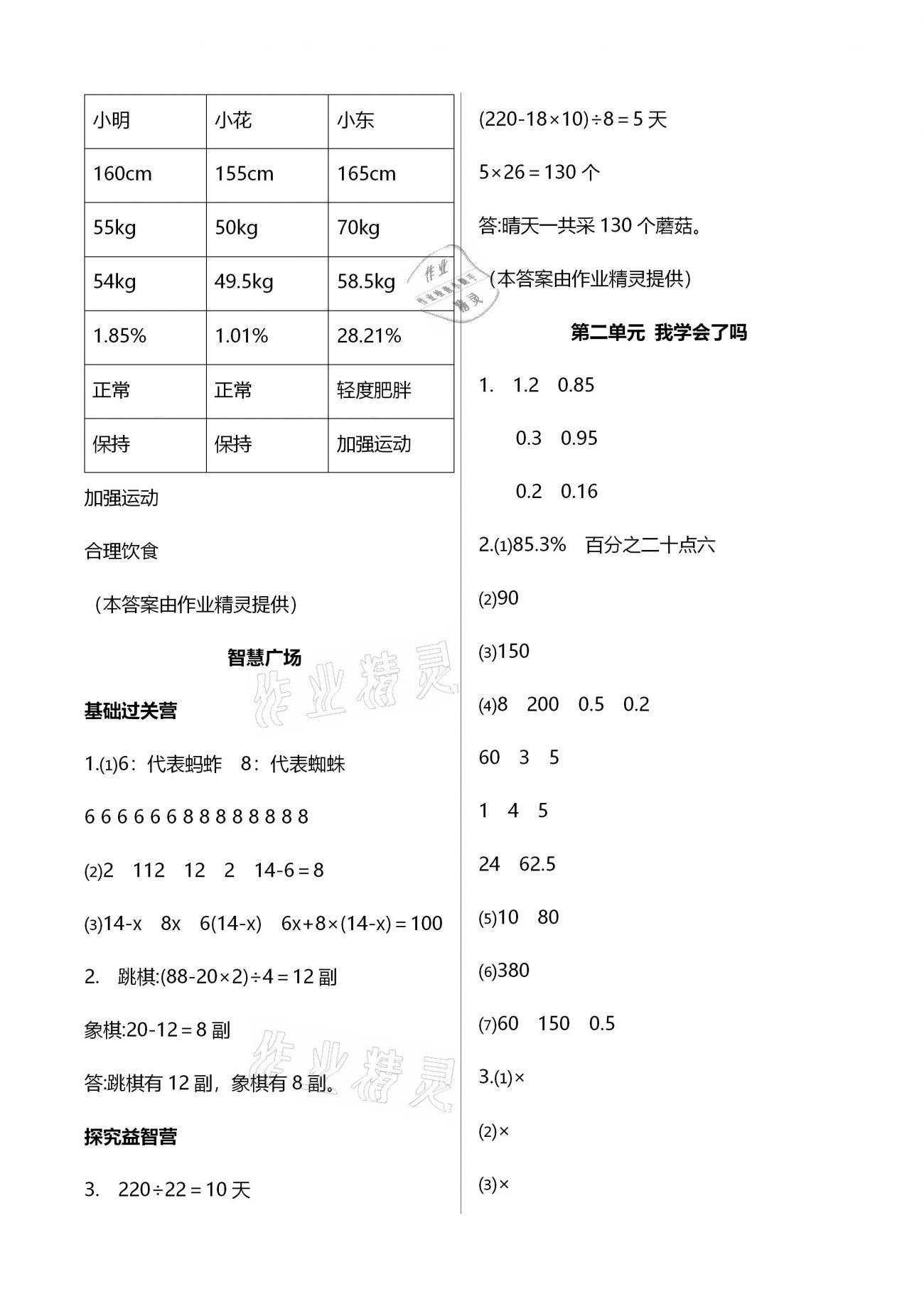 2021年小学同步练习册五年级数学下册青岛版54制青岛出版社 第13页