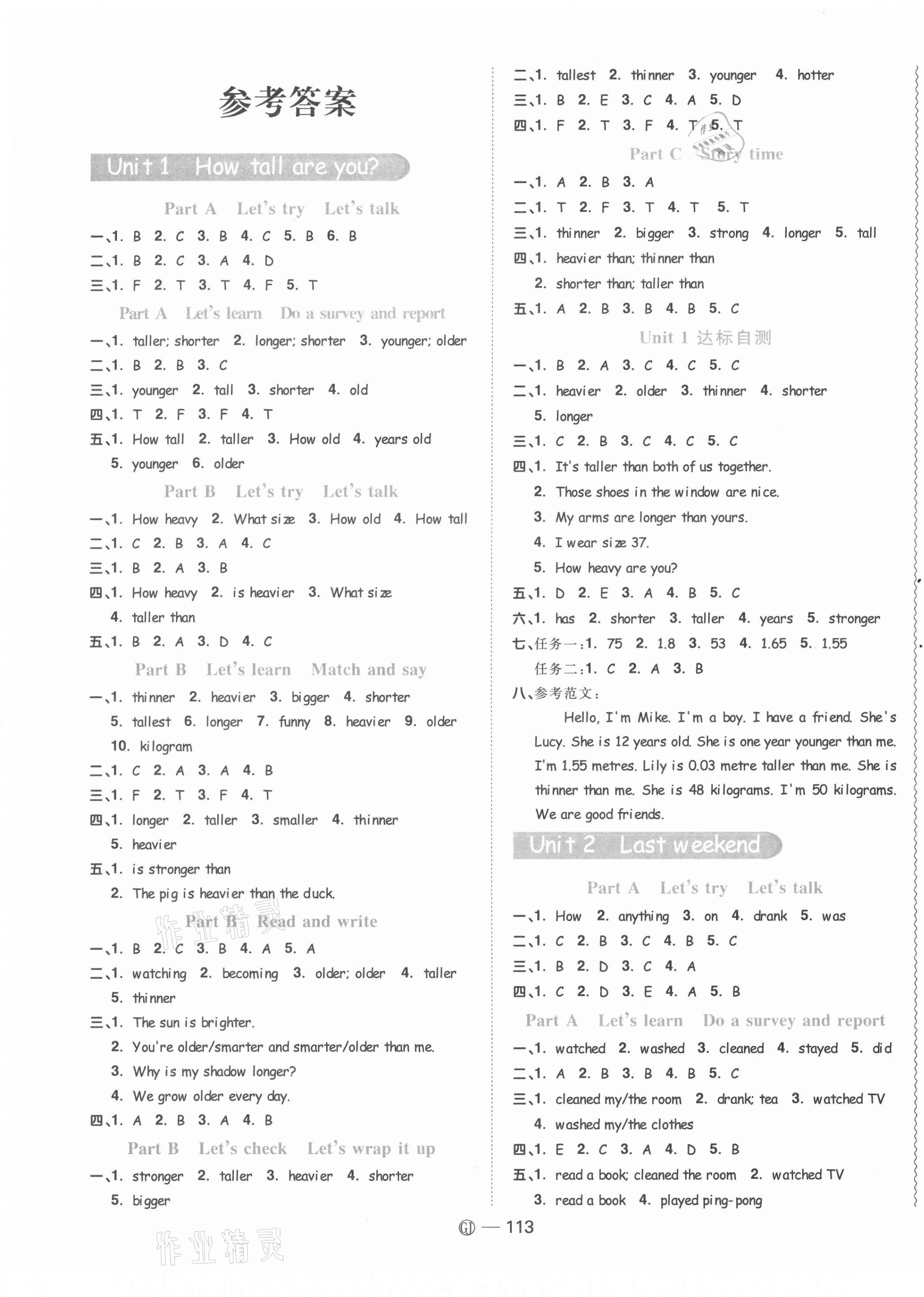 2021年陽光同學課時優(yōu)化作業(yè)六年級英語下冊人教版菏澤專版 第1頁