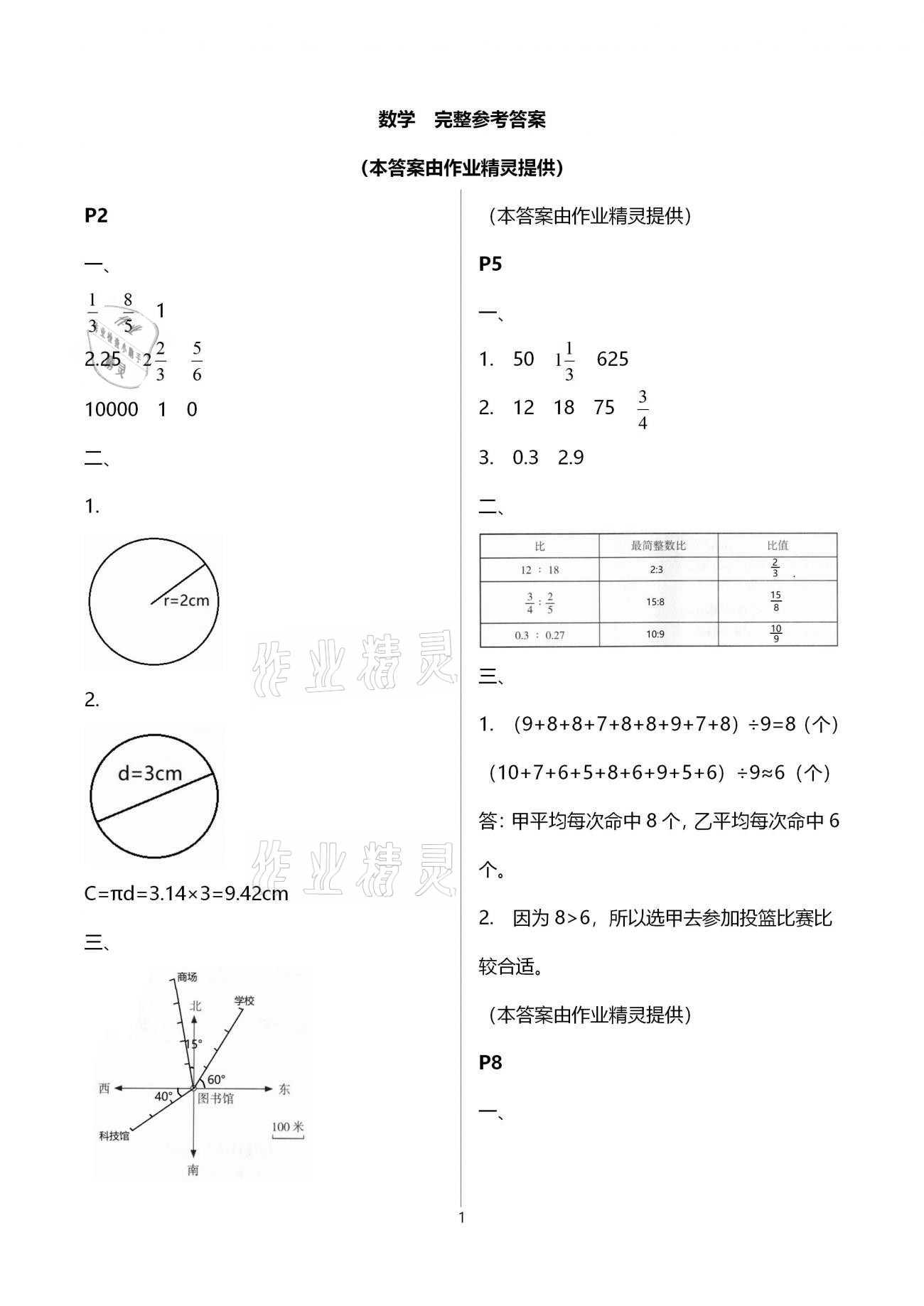 2021年小學(xué)生寒假生活六年級(jí)浙江科學(xué)技術(shù)出版社 第1頁