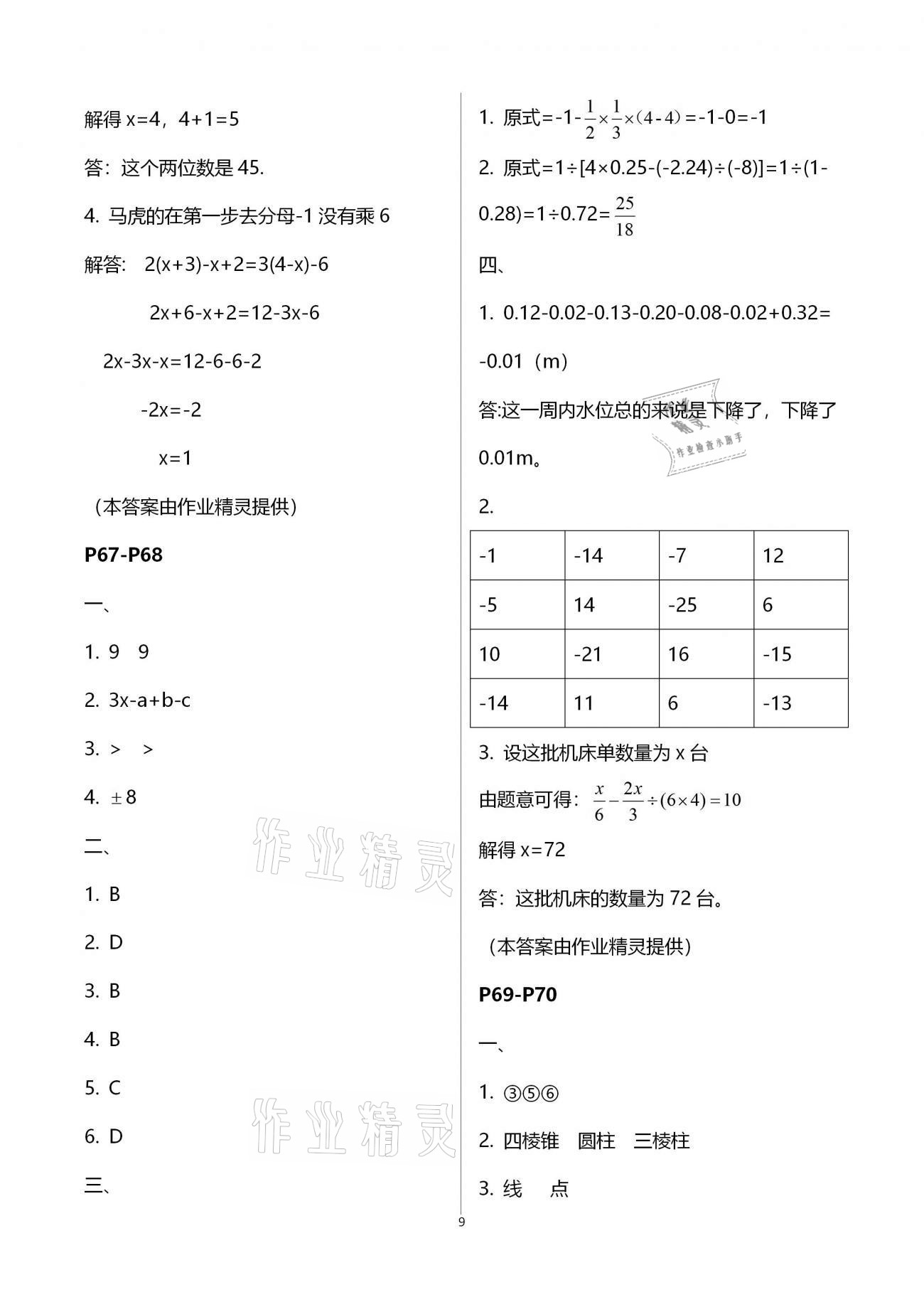 2021年寒假作业天天练七年级合订本文心出版社 第9页