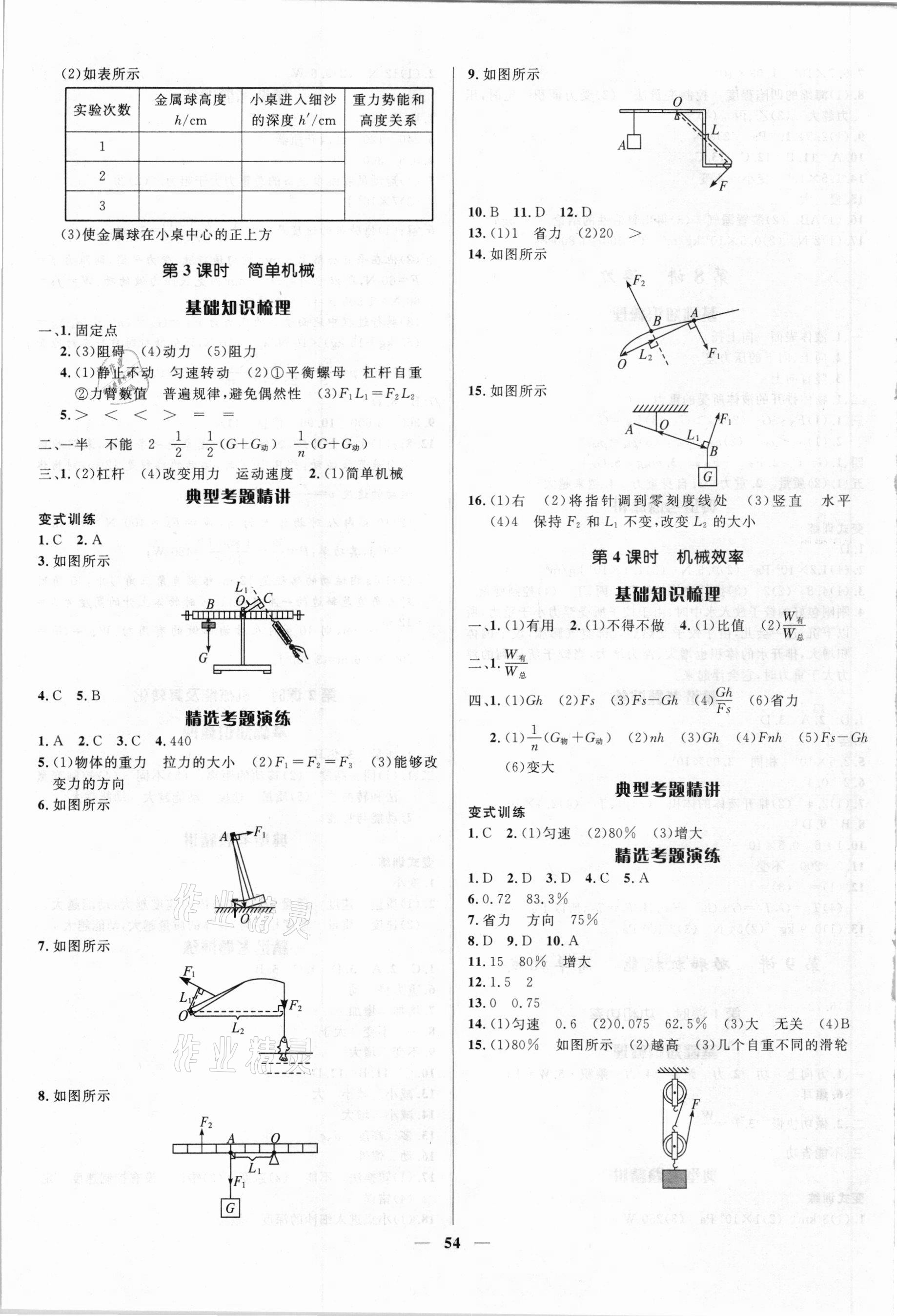 2021年甘肃中考115物理&nbsp;第6页