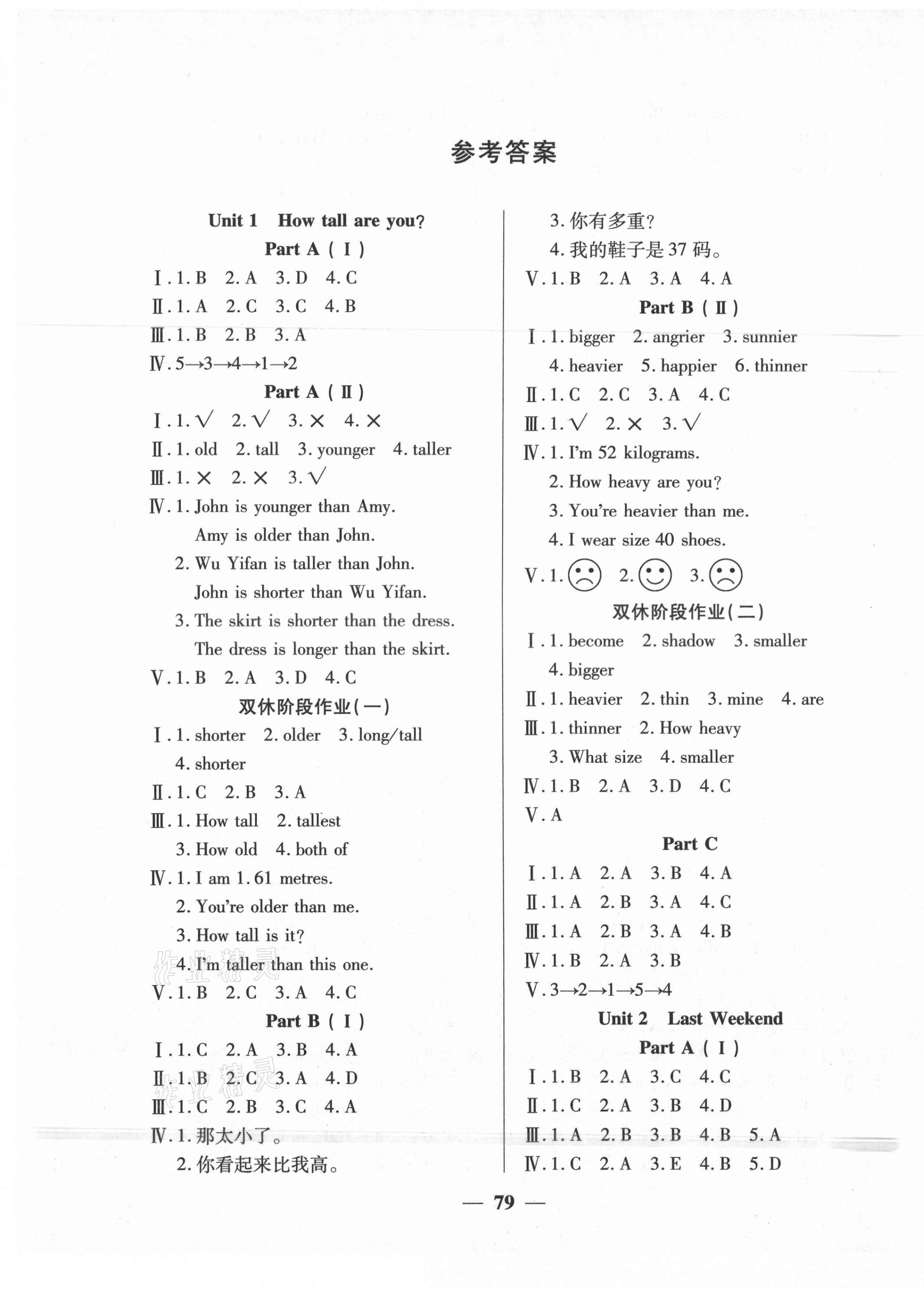 2021年奪冠新課堂隨堂練測六年級(jí)英語下冊人教版 第1頁