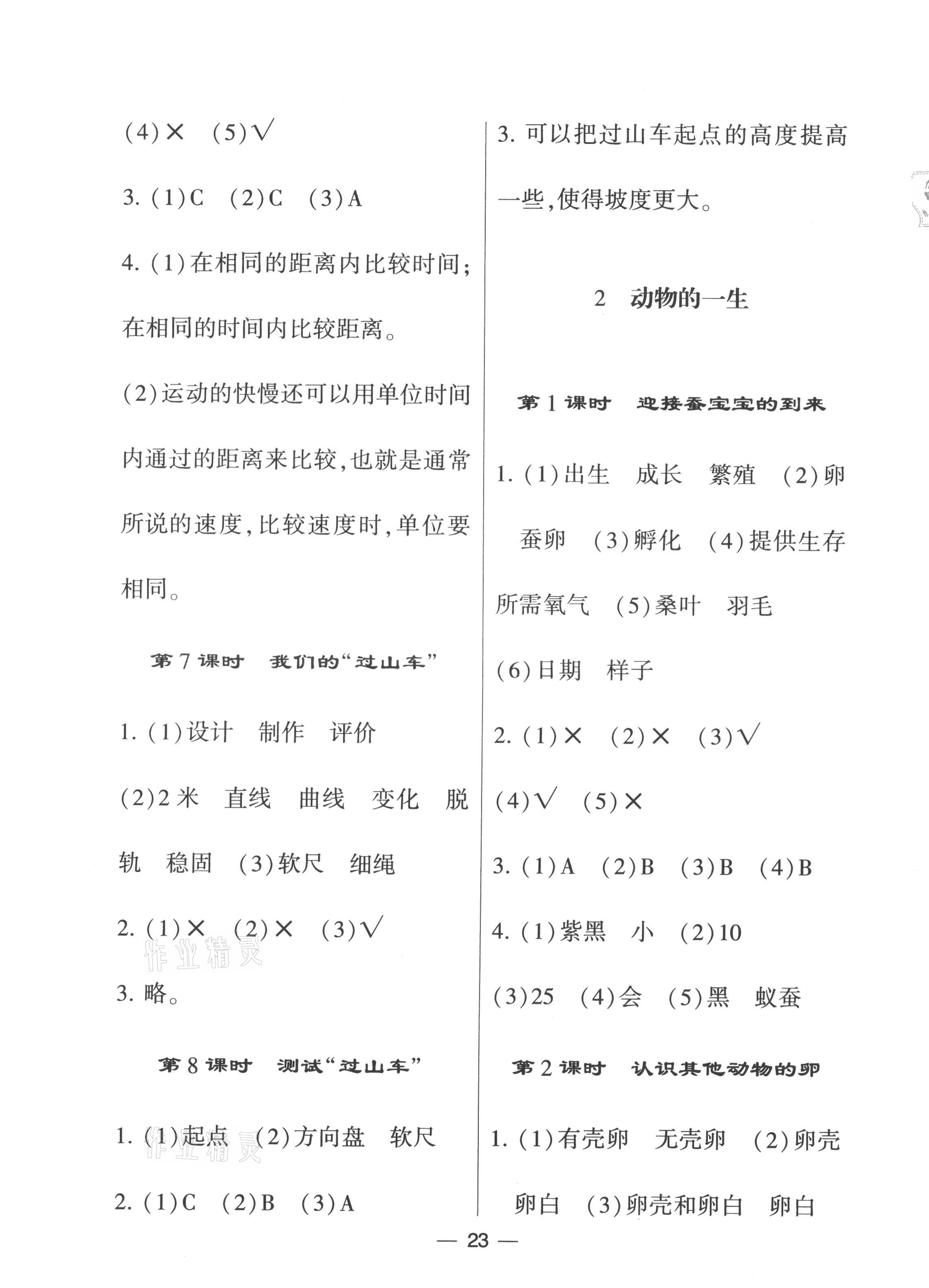 2021年經(jīng)綸學(xué)典棒棒堂三年級科學(xué)下冊教科版 第3頁