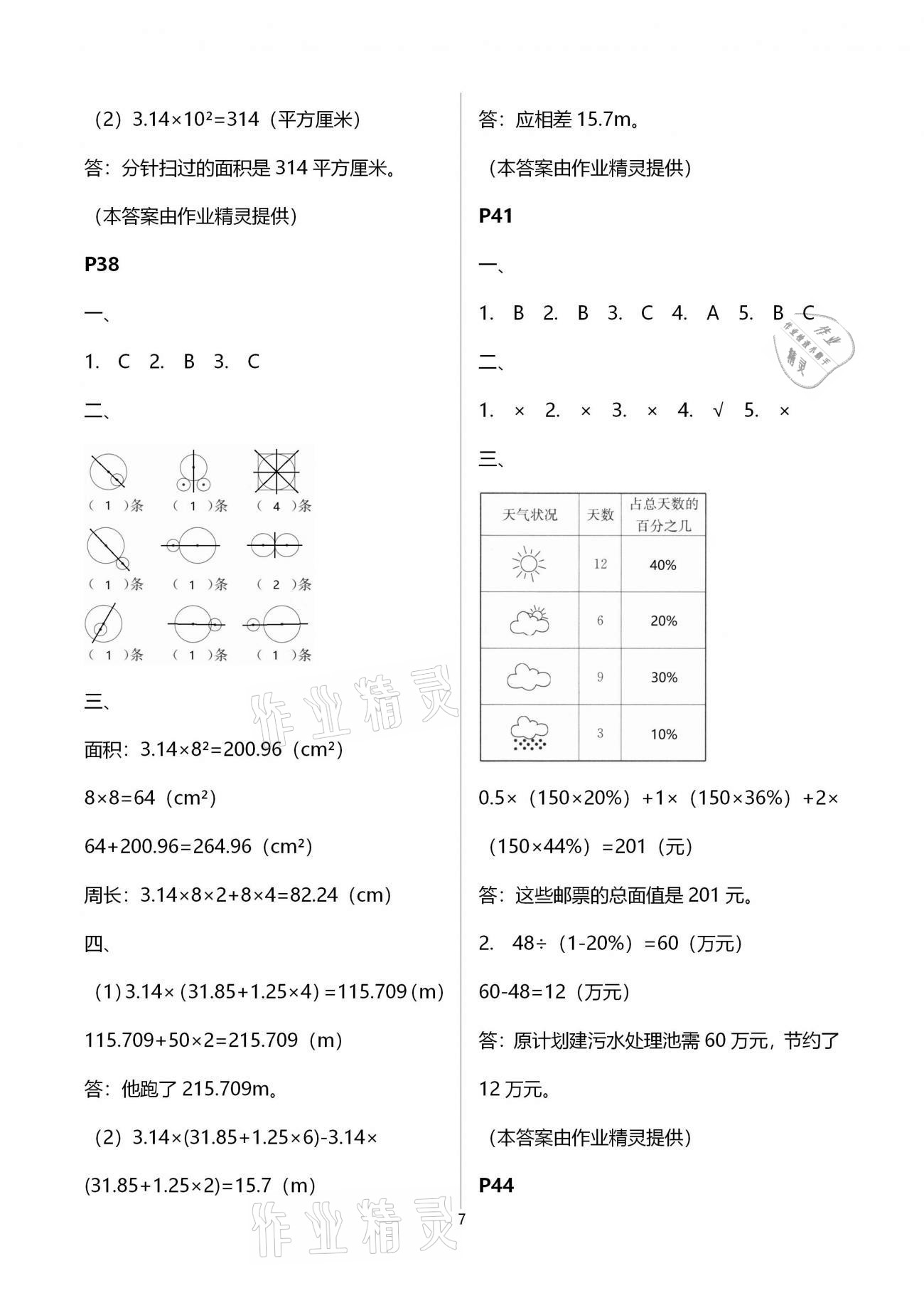 2021年寒假作業(yè)六年級西南師范大學(xué)出版社 第7頁