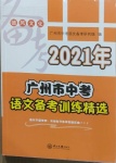 2021年廣州市中考語(yǔ)文備考訓(xùn)練精選