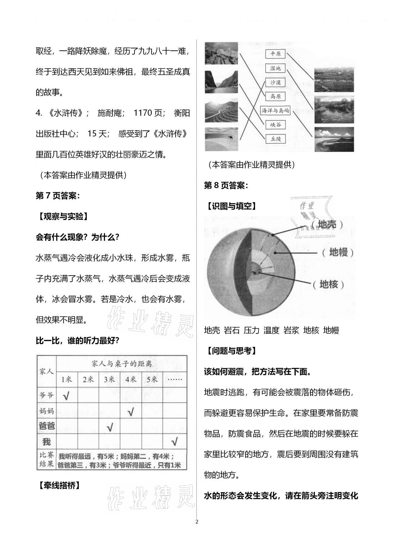 2021年寒假生活指導(dǎo)五年級(jí)山東教育出版社 第2頁