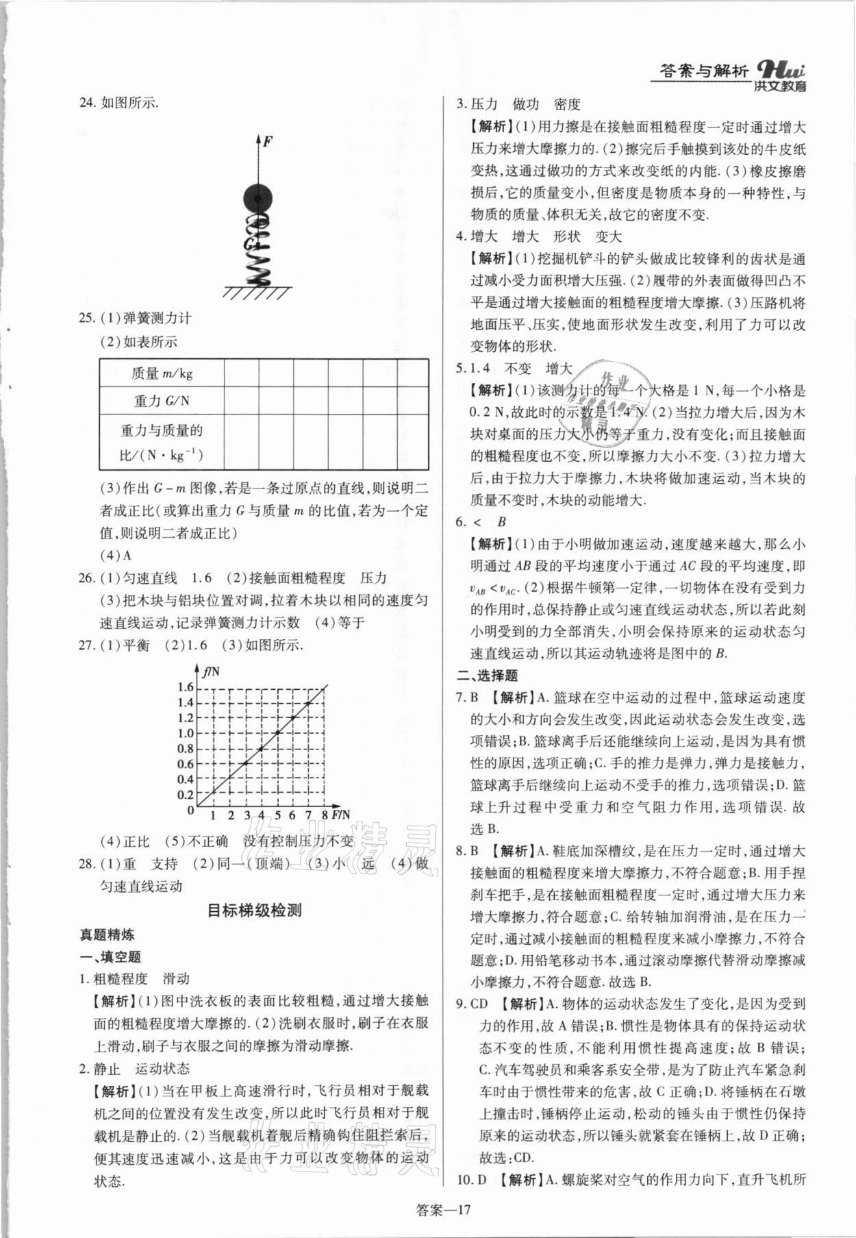 2021年洪文教育最新中考物理河南专版 第17页