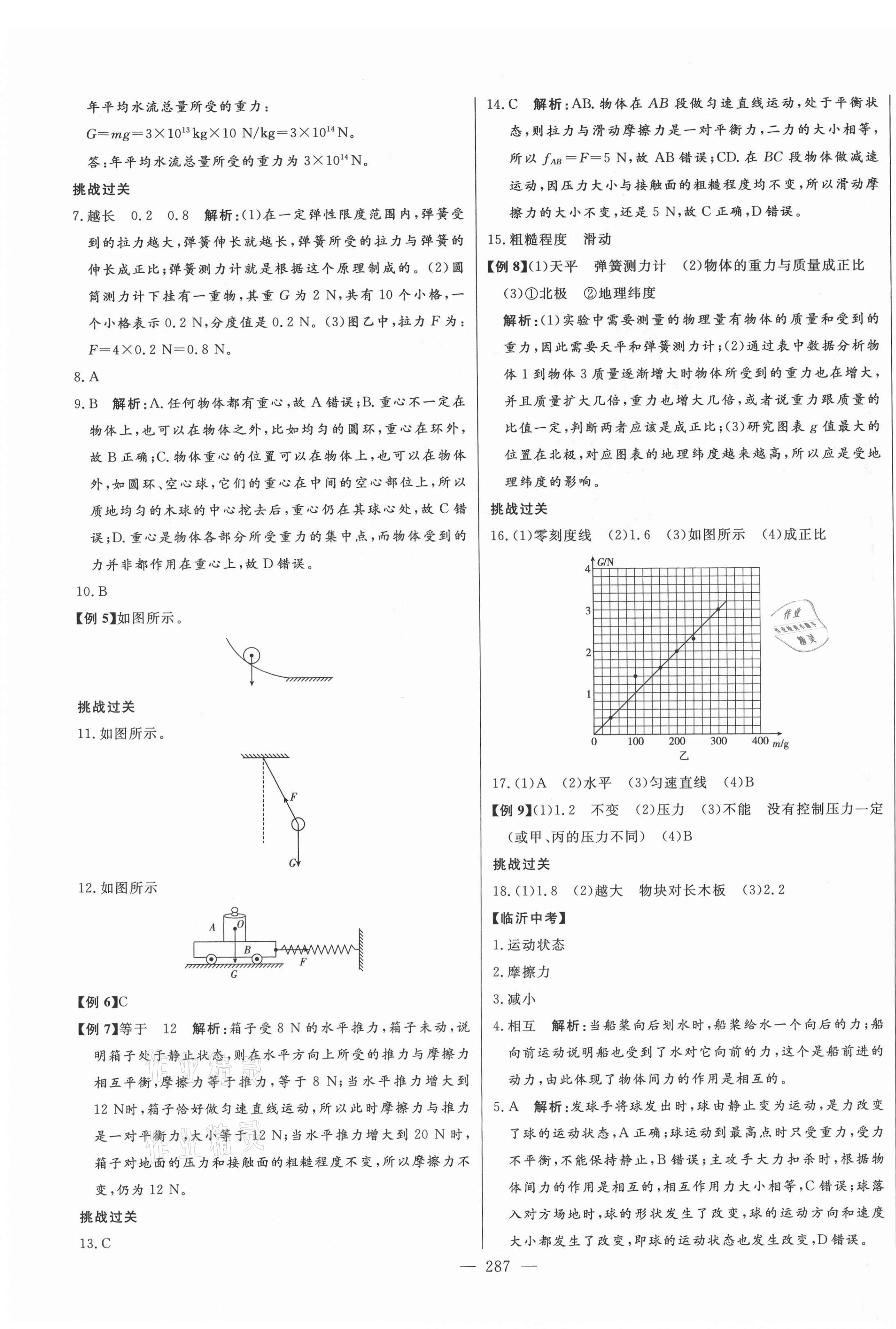 2021年智慧大課堂學(xué)業(yè)總復(fù)習(xí)全程精練物理滬科版臨沂專版 第11頁