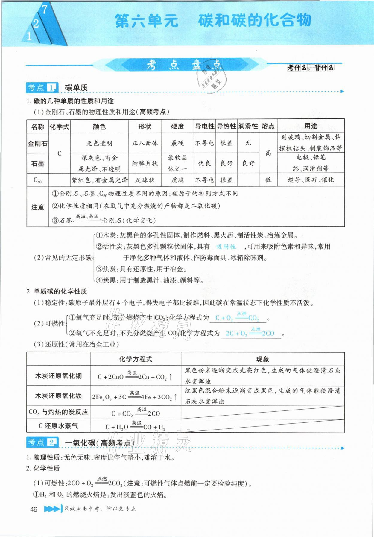 2021年721新中考新方向化學(xué)云南專版 第46頁