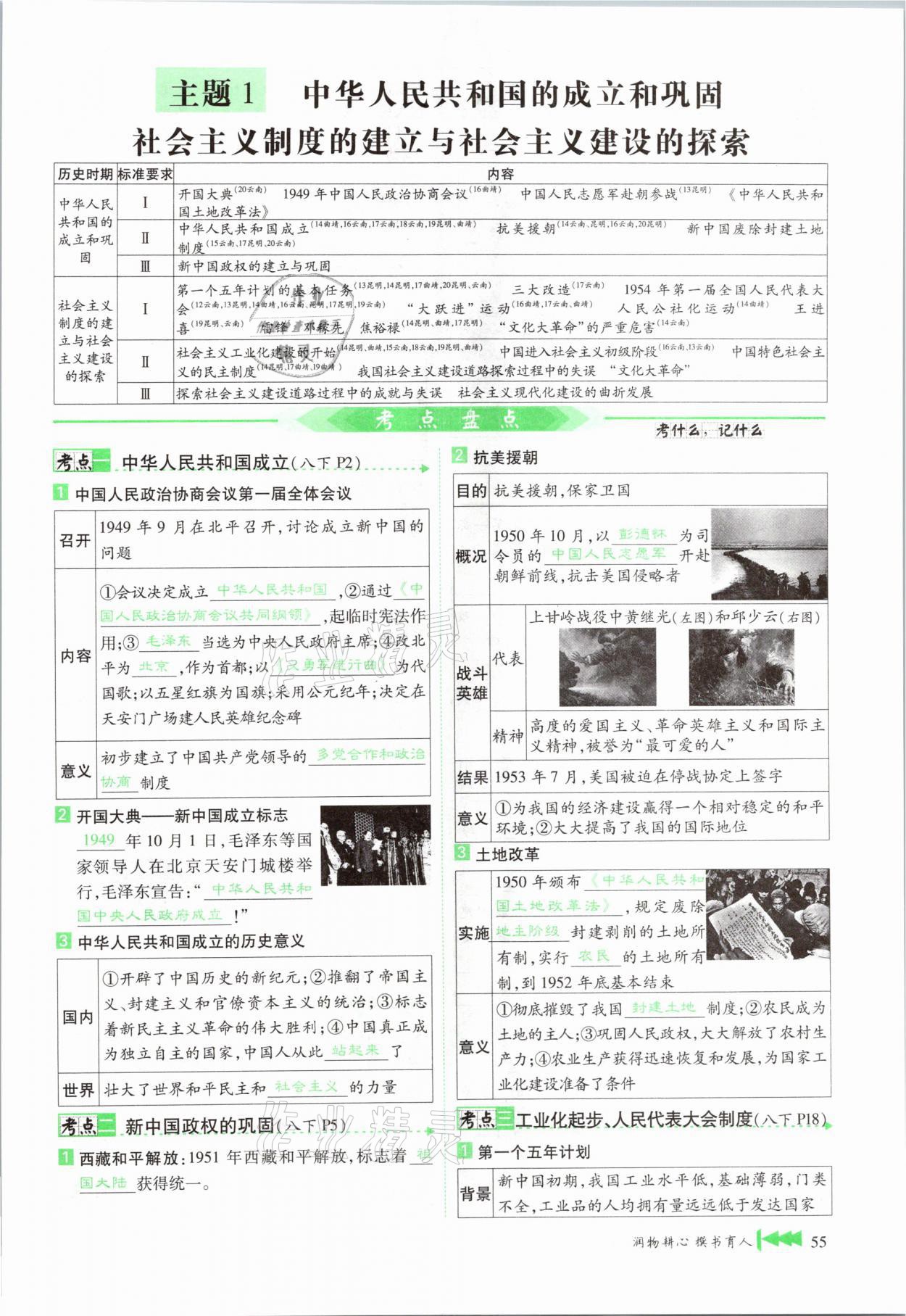 2021年721新中考新方向歷史云南專版 第55頁