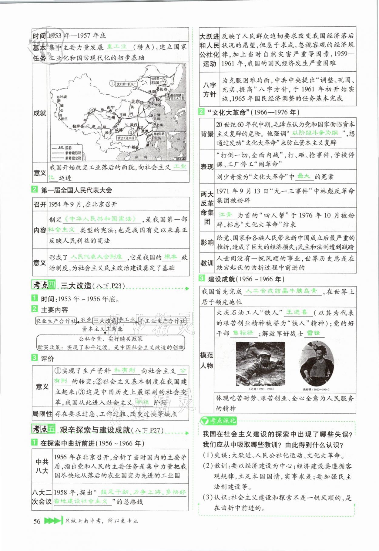 2021年721新中考新方向歷史云南專版 第56頁